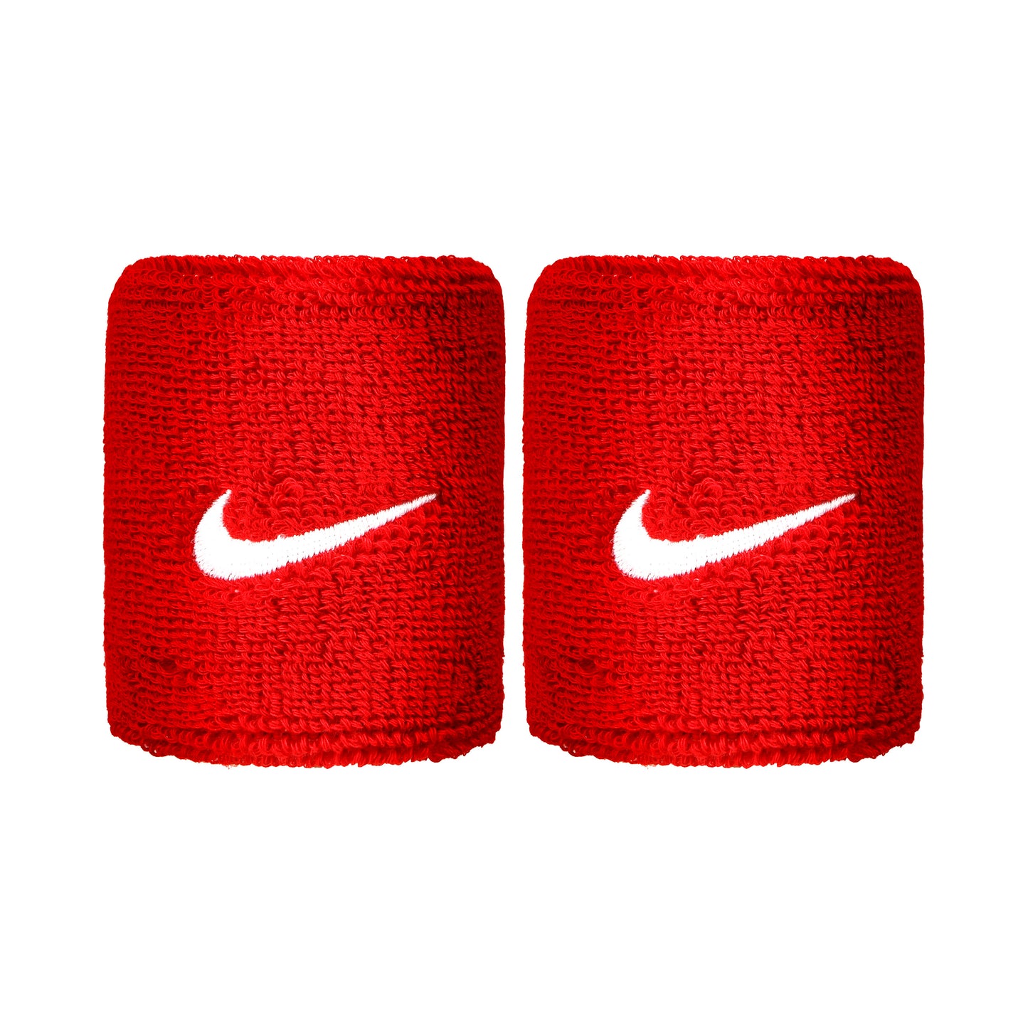Nike Swoosh Schweißband 2er Pack kurz - rot, weiß Nike Swoosh Schweißband 2er Pack kurz - rot, weiß