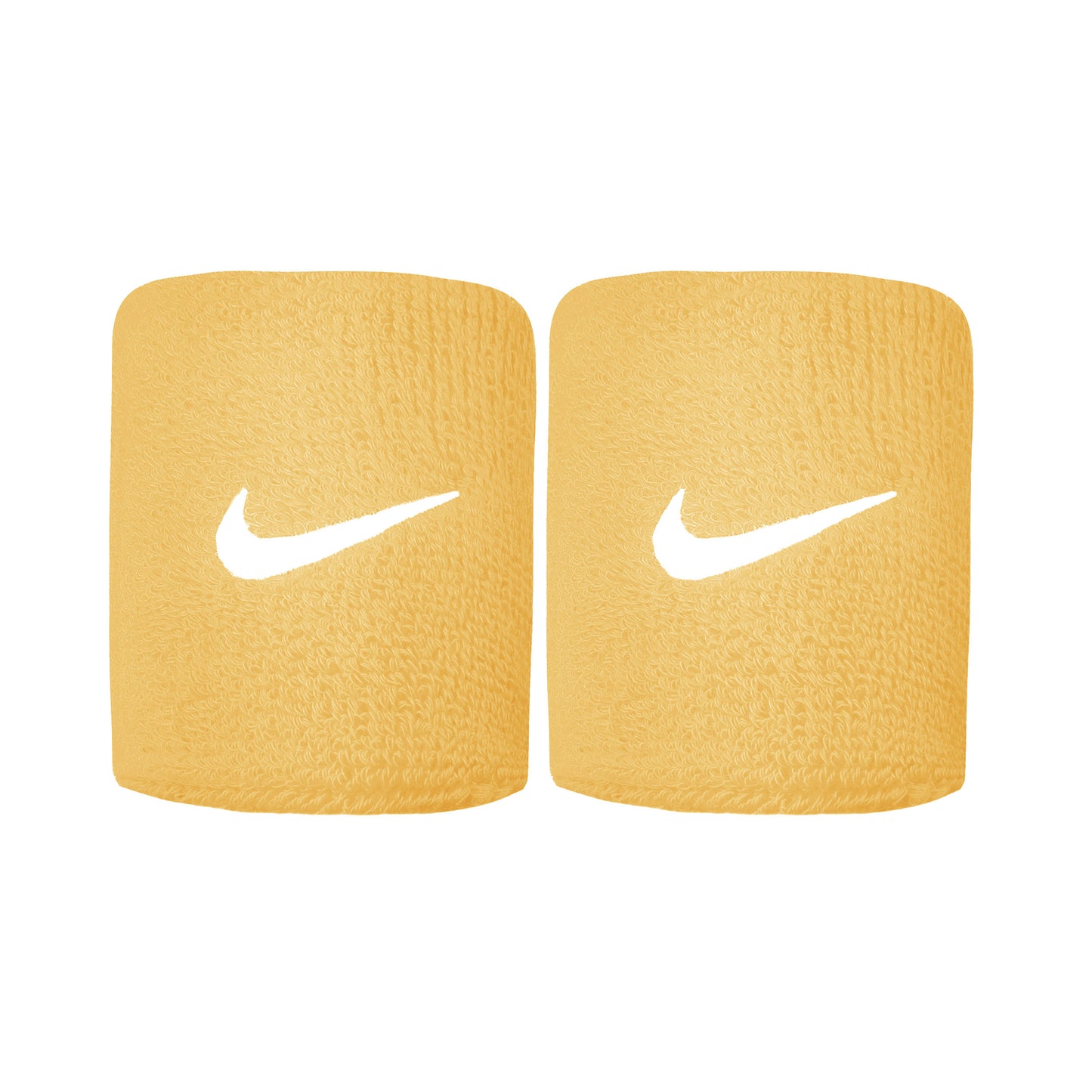Nike Tennis Premier Schweißband 2er Pack kurz - apricot, weiß Nike Tennis Premier Schweißband 2er Pack kurz - apricot, weiß