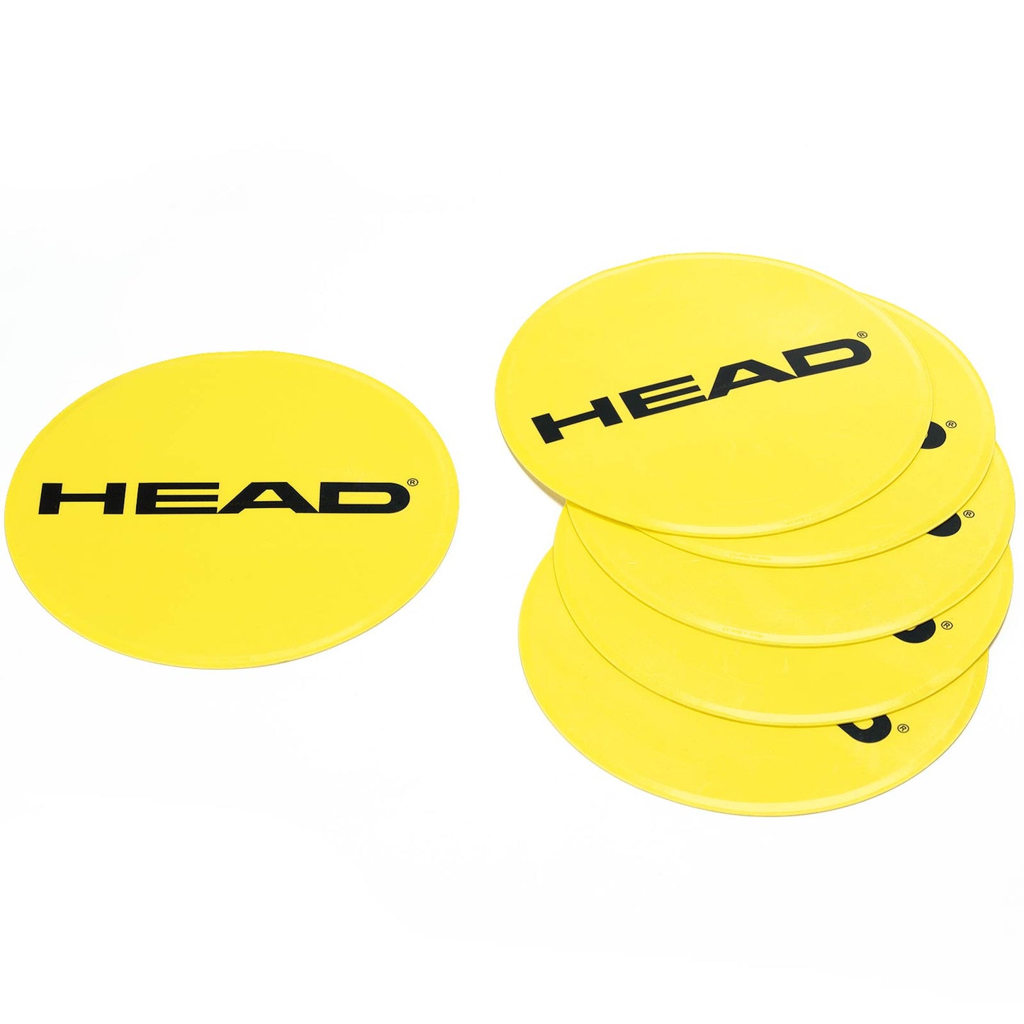 HEAD Zielmarkierung 6er Pack Rund-Gelb HEAD Zielmarkierung 6er Pack Rund-Gelb