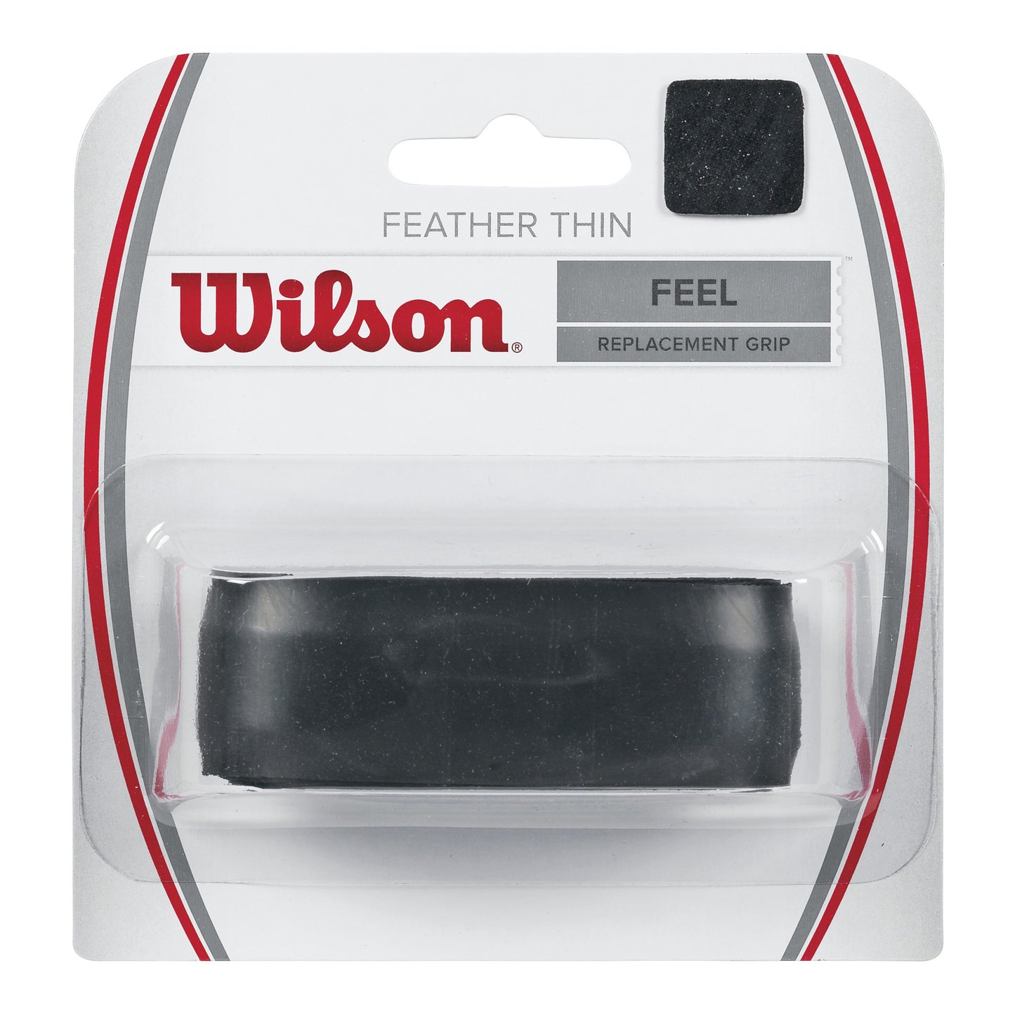 Wilson Featherthin Grip 1er Pack-Schwarz Wilson Featherthin Grip 1er Pack-Schwarz