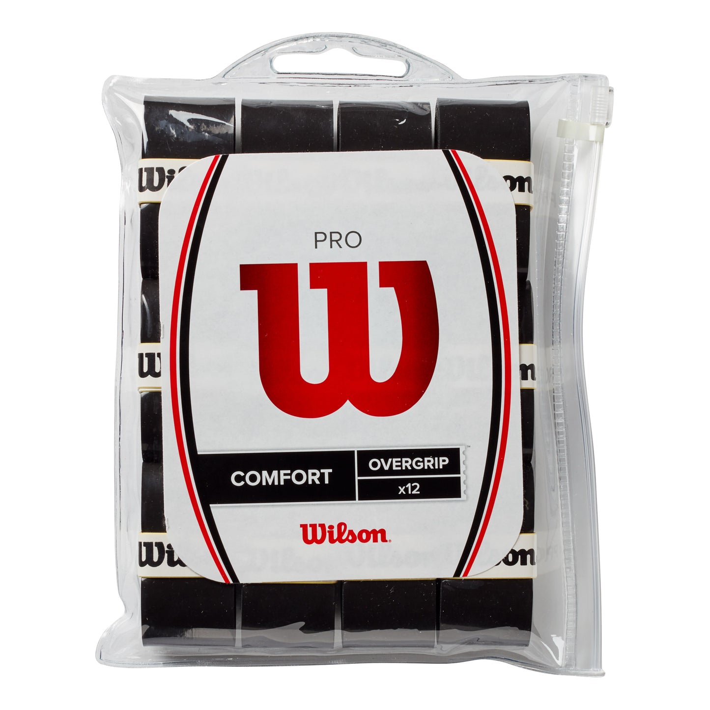 Wilson Pro Overgrip 12er Pack-Schwarz Wilson Pro Overgrip 12er Pack-Schwarz