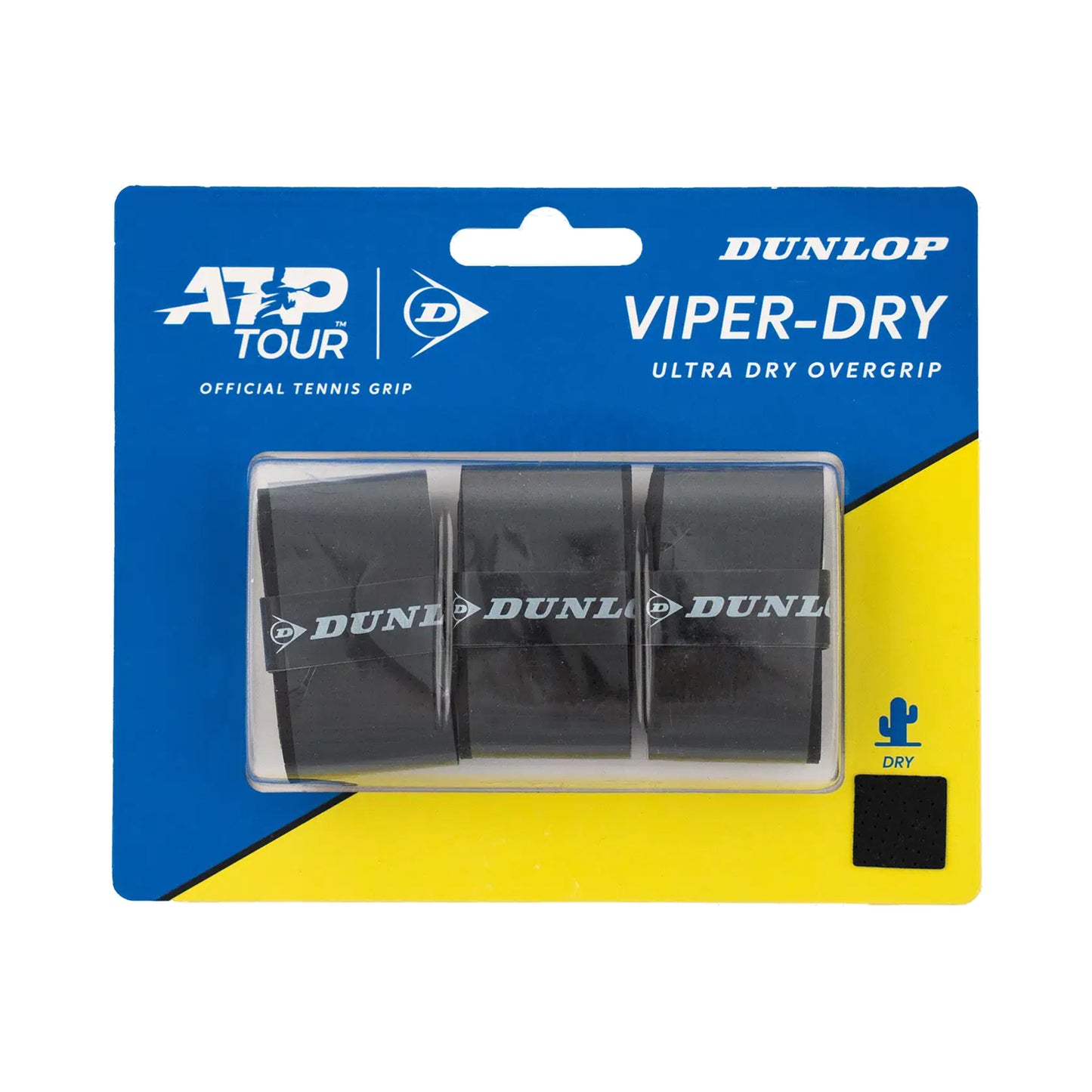 Dunlop ATP Viperdry 3er Pack - schwarz Dunlop ATP Viperdry 3er Pack - schwarz