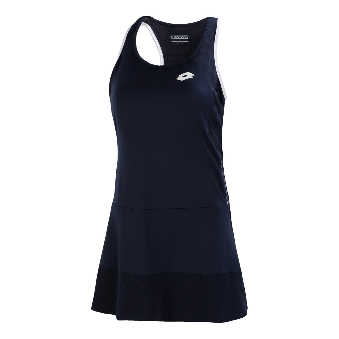 Lotto Squadra II PL Kleid Damen - dunkelblau, weiß Lotto Squadra II PL Kleid Damen - dunkelblau, weiß