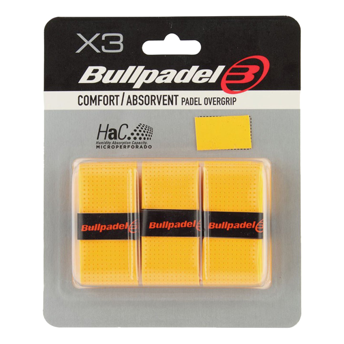 Bullpadel GB-1201 COMFORT ABSORBENT-Gelb Bullpadel GB-1201 COMFORT ABSORBENT-Gelb