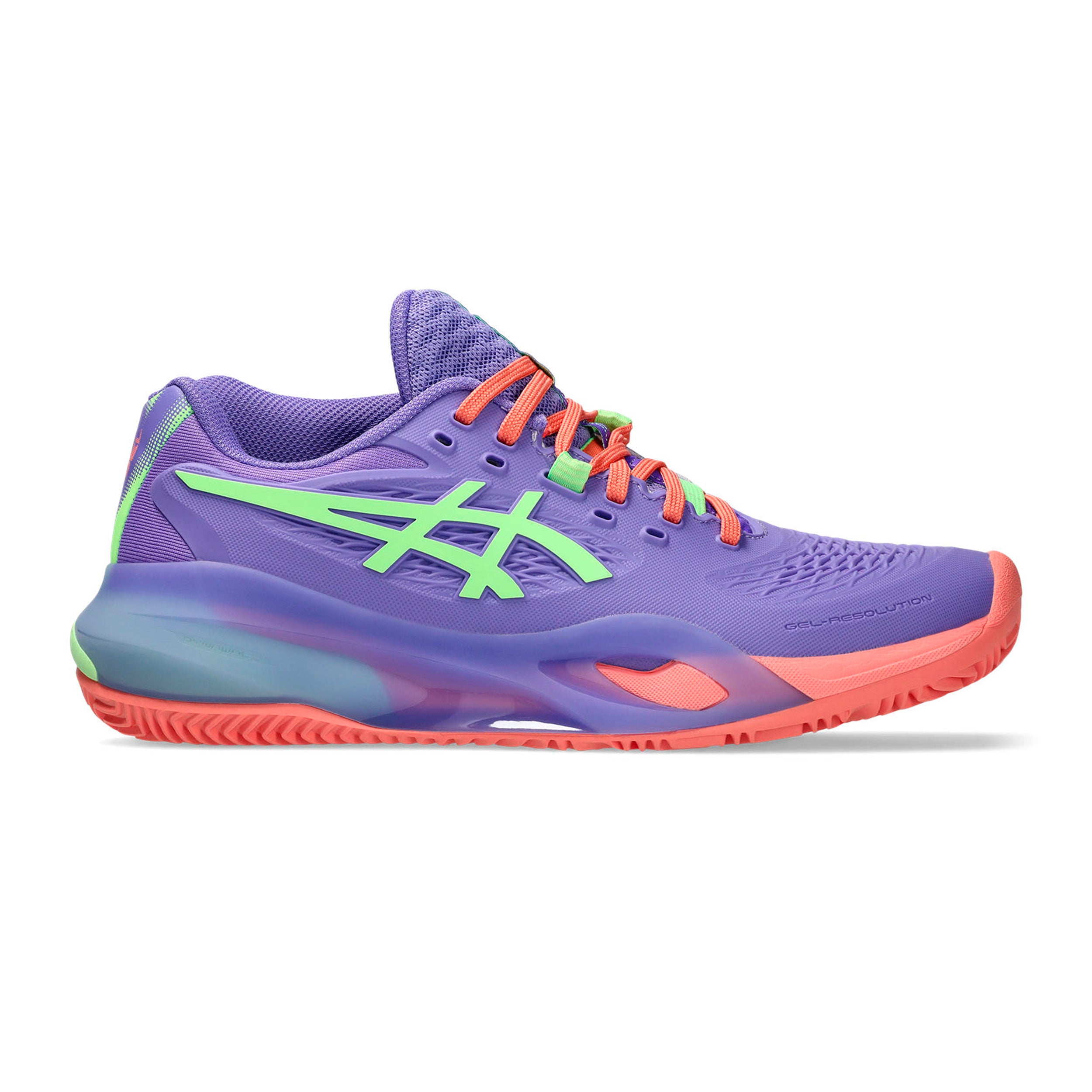Gel-Resolution X Padelschuh Damen - lila, koralle | Padel-Point