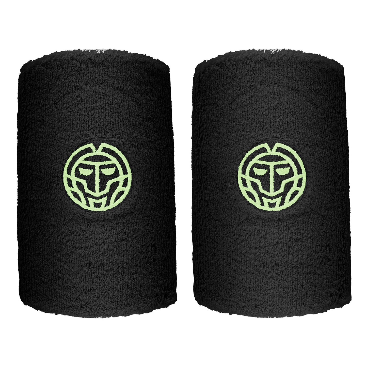 BIDI BADU Night Flash Schweißband 2er Pack lang - schwarz, weiß BIDI BADU Night Flash Schweißband 2er Pack lang - schwarz, weiß