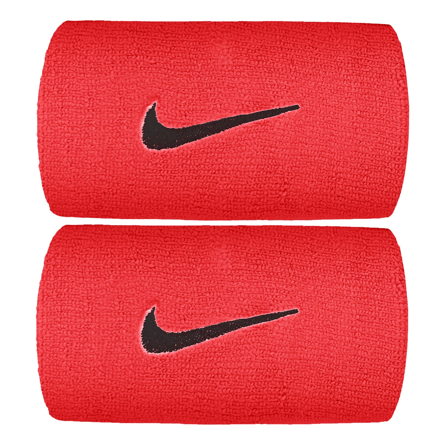 Nike Premier DW Schweißband 2er Pack lang - hellrot, schwarz Nike Premier DW Schweißband 2er Pack lang - hellrot, schwarz
