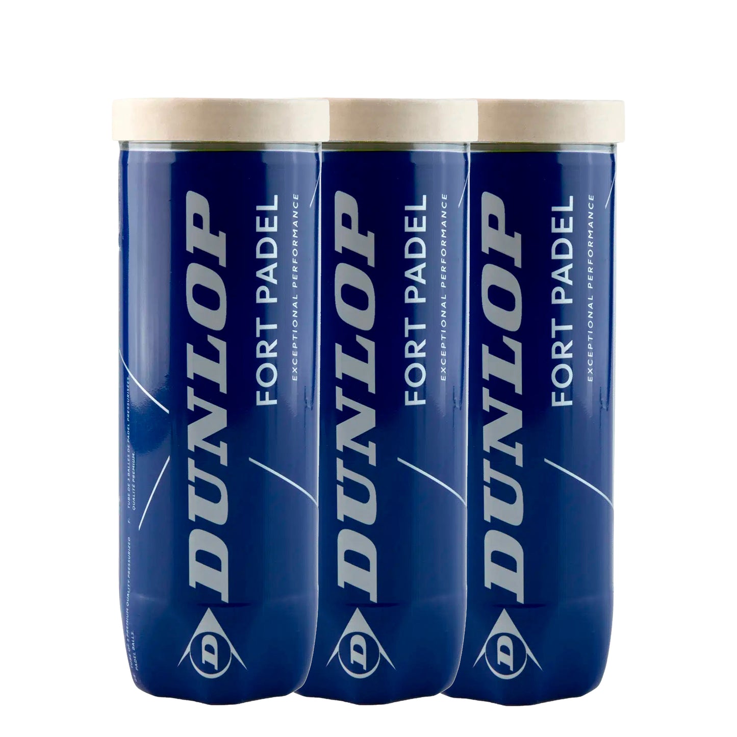 Dunlop 3x 3er Dose Fort Padel Dunlop 3x 3er Dose Fort Padel