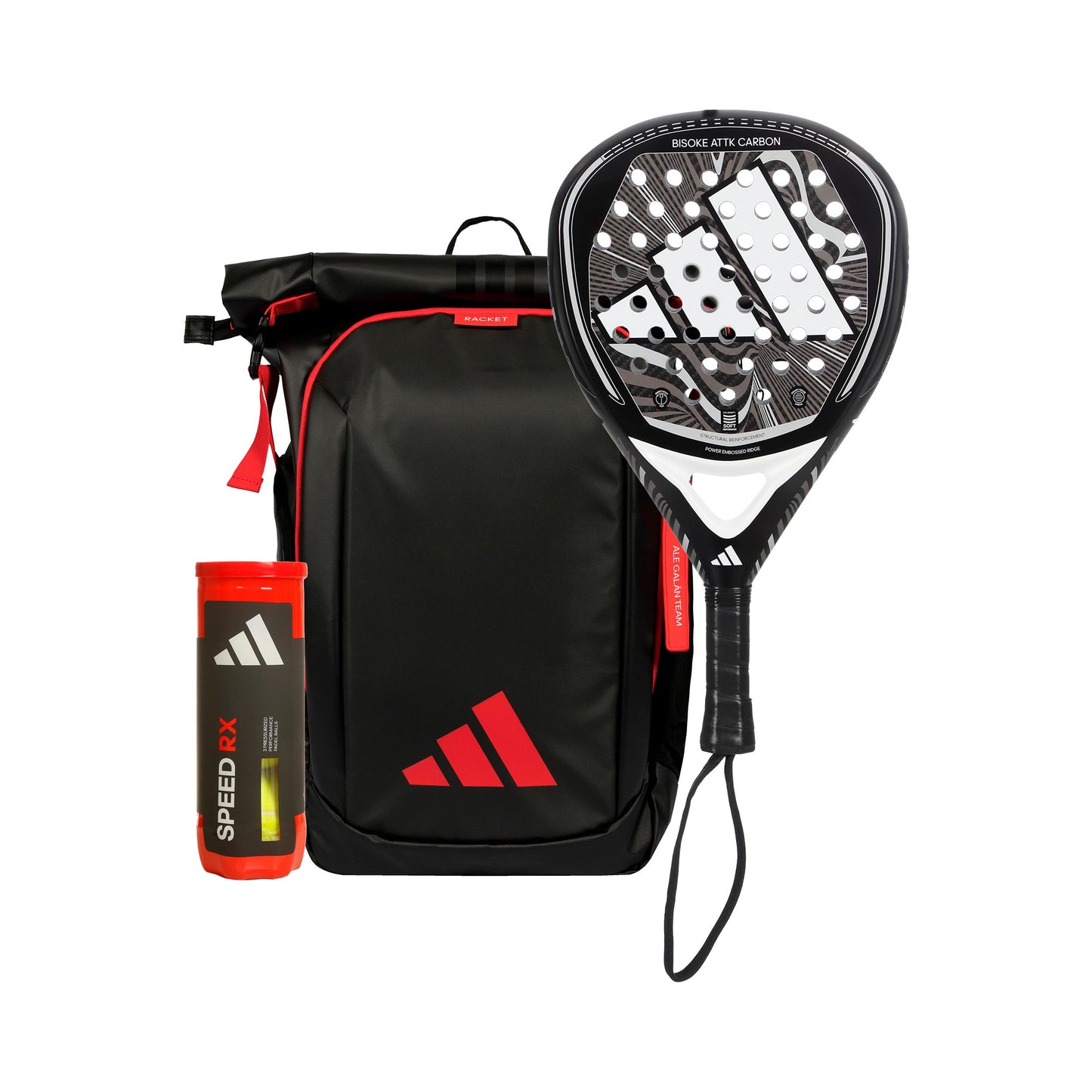 adidas 3er Pack Bisoke Attk Carbon adidas 3er Pack Bisoke Attk Carbon