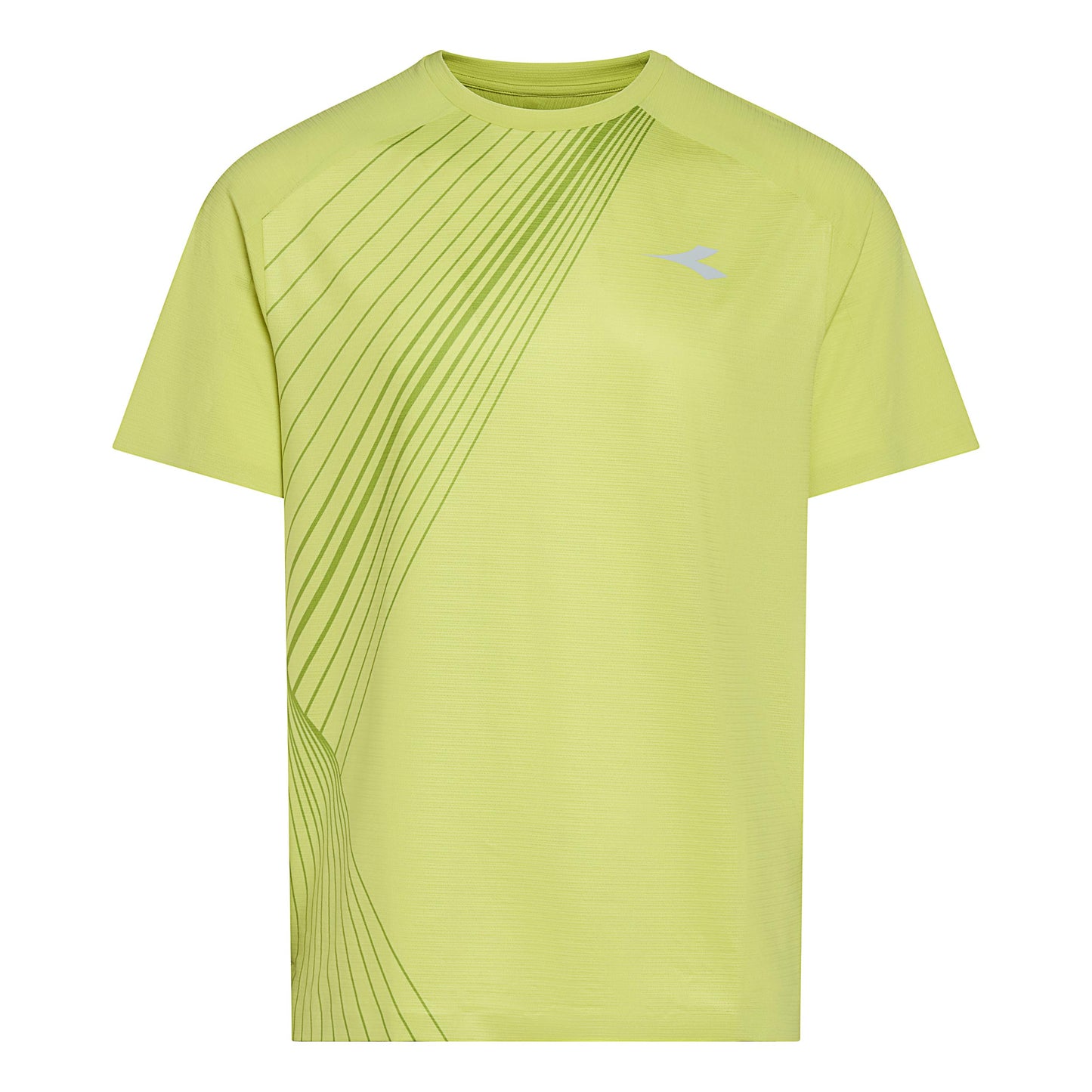 Diadora Fibrazero T-Shirt Herren - limette Diadora Fibrazero T-Shirt Herren - limette