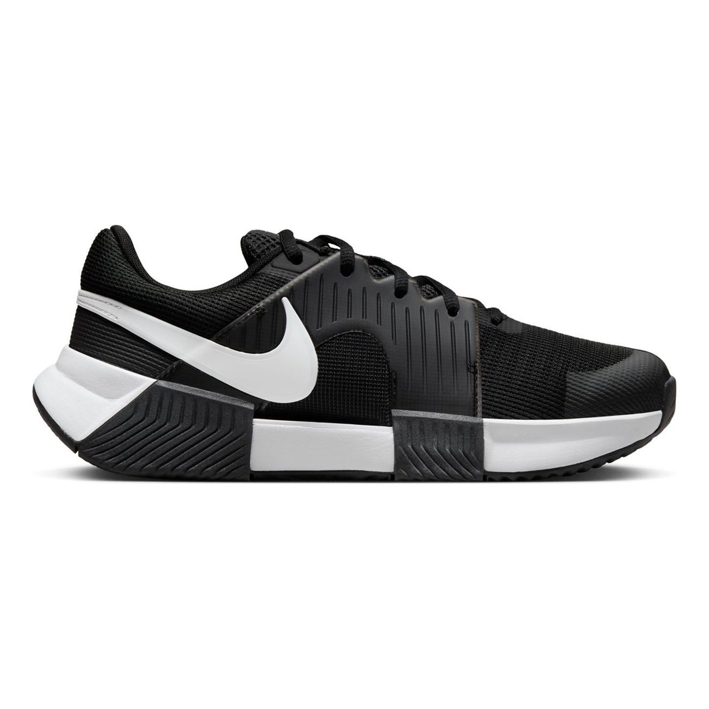 Nike Zoom GP Challenge 1 Sandplatzschuh Damen-Schwarz,Weiß