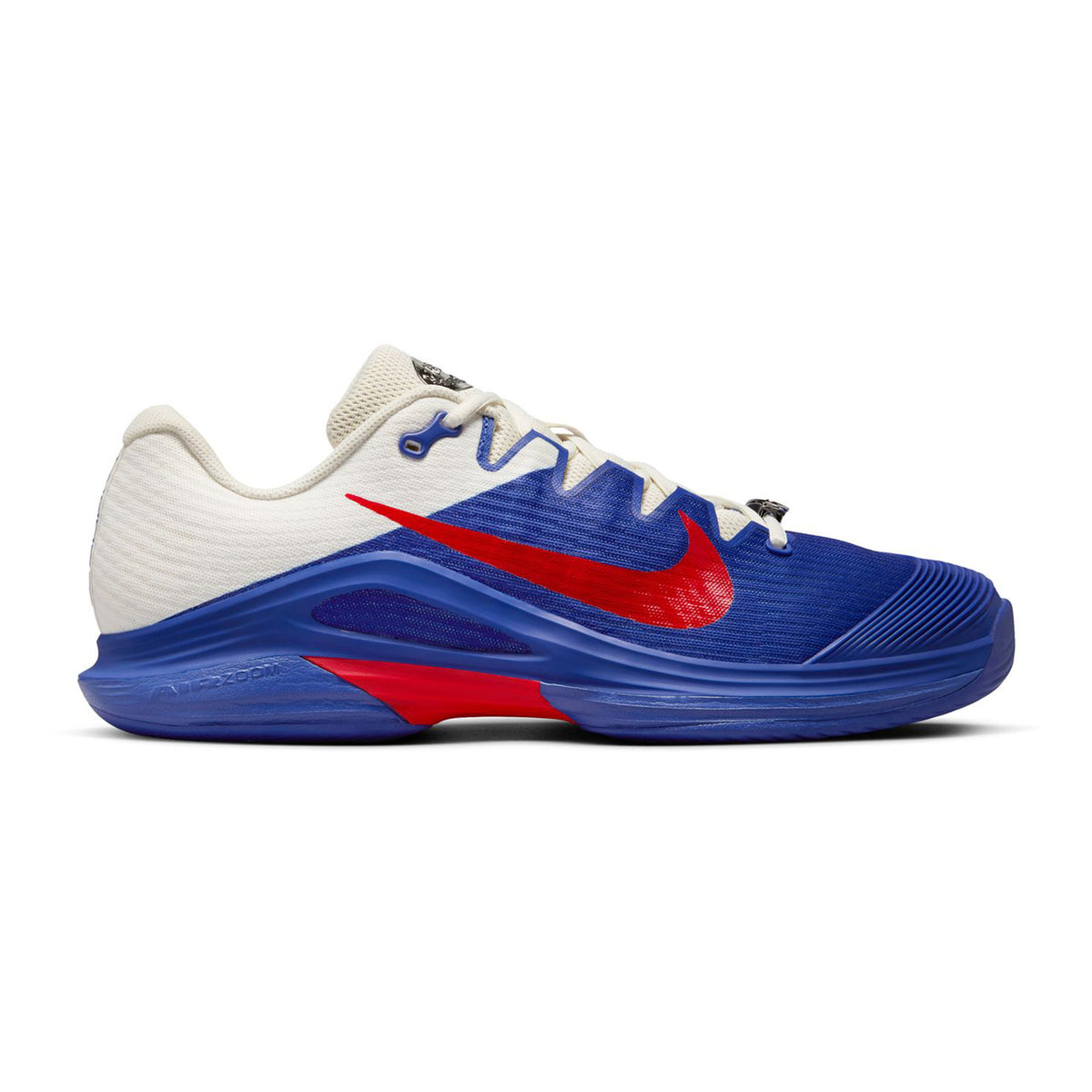 Nike Zoom Vapor 12 PRM Allcourtschuh - dunkelblau, creme
