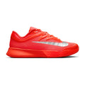 Vapor Pro 3 Sandplatzschuh Damen - neonrot, silber