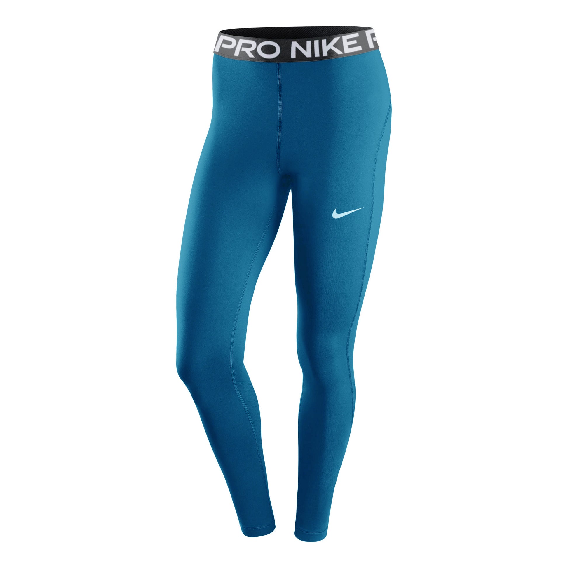 Nike Pro 365 Tight Damen - blau, schwarz