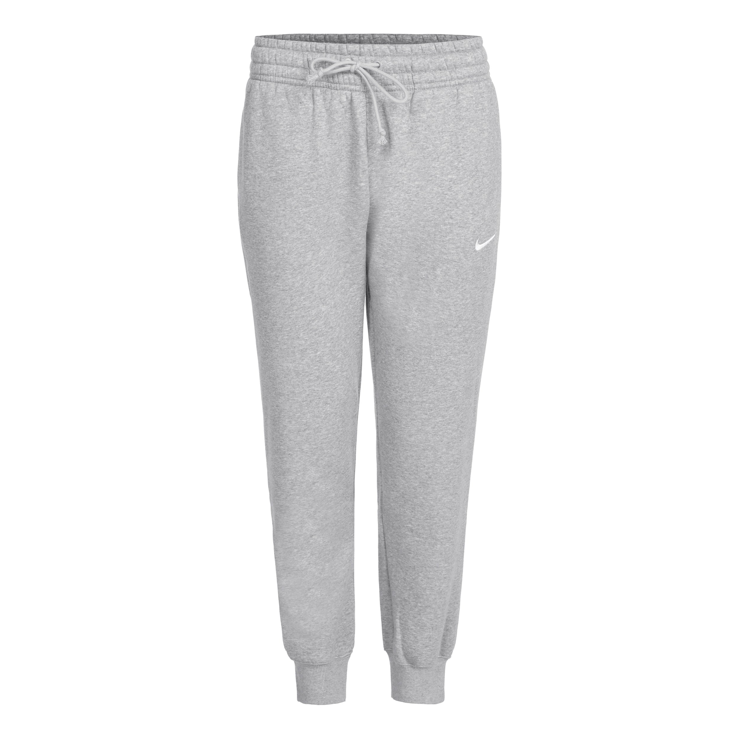 Nike Phoenix Fleece Mid Rise Trainingshose Damen - hellgrau,