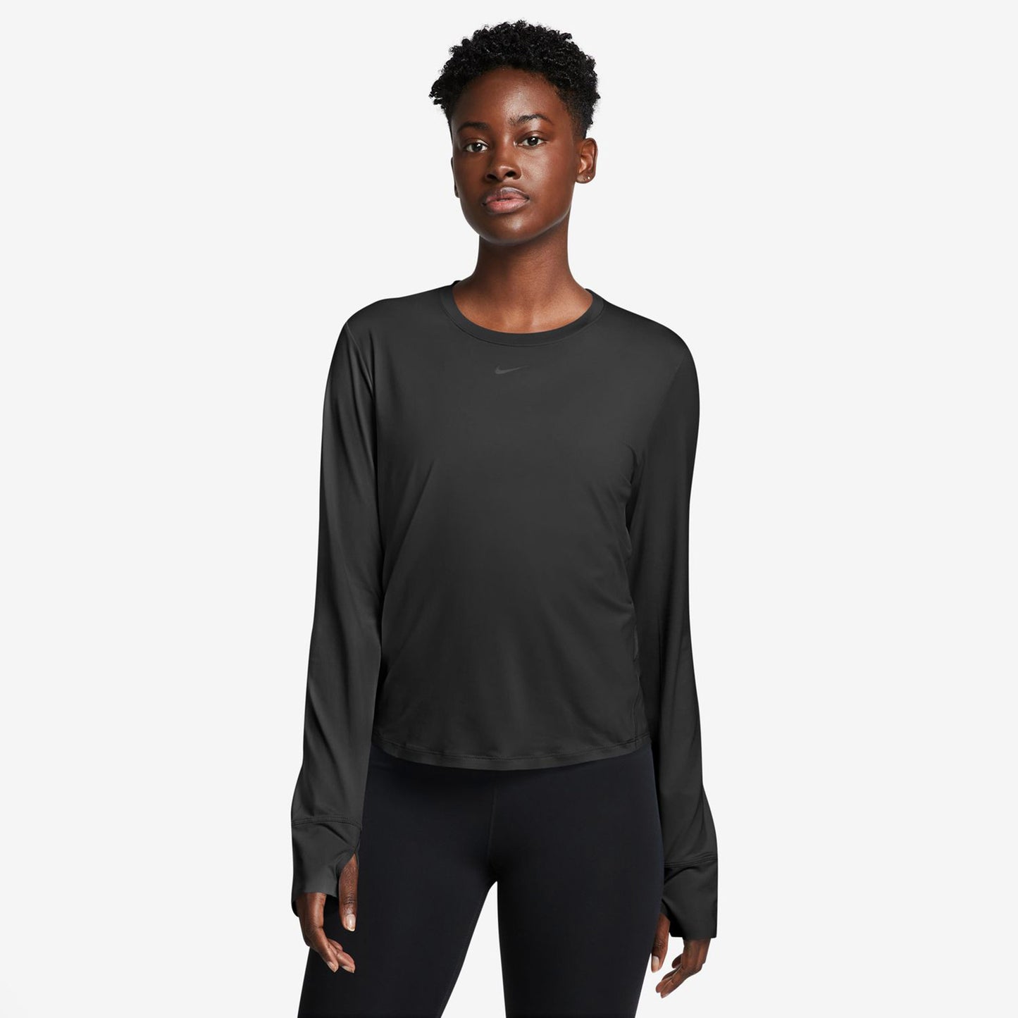Nike One Classic Dri-Fit Longsleeve Damen-Schwarz