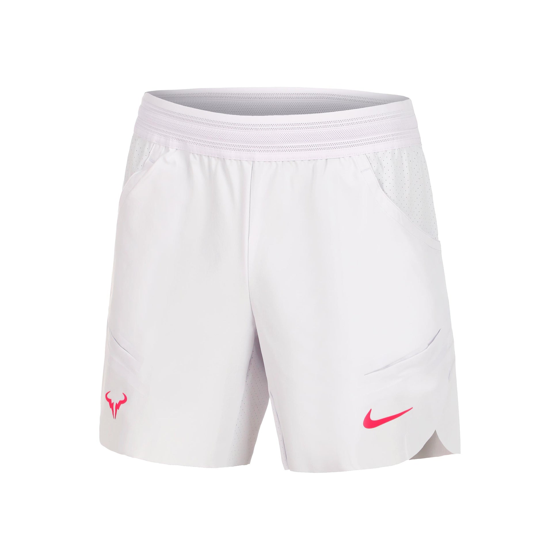 Nike Dri-Fit RAFA MNK 7in Shorts Herren - weiß, pink