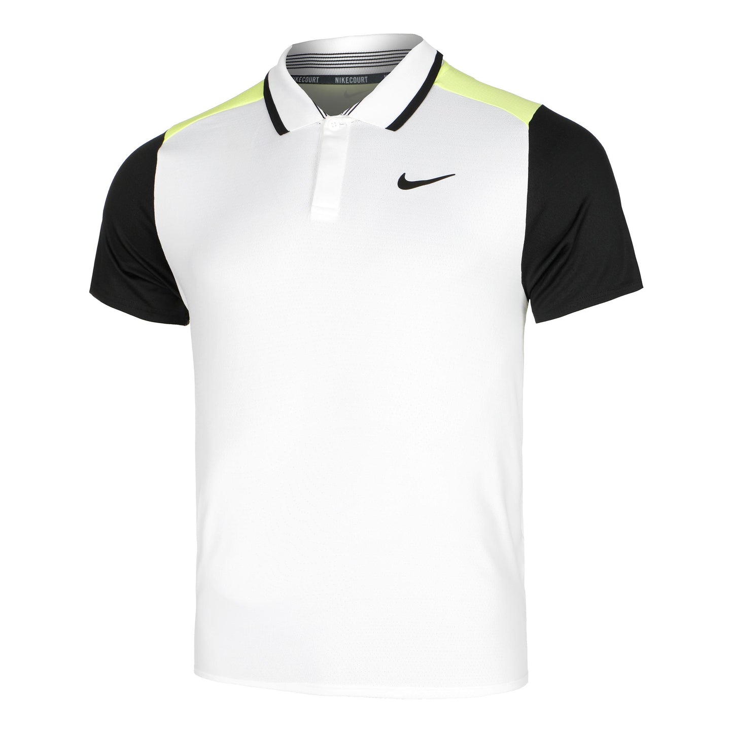 Nike Court Dri-Fit Advantage Polo Herren - weiß, schwarz