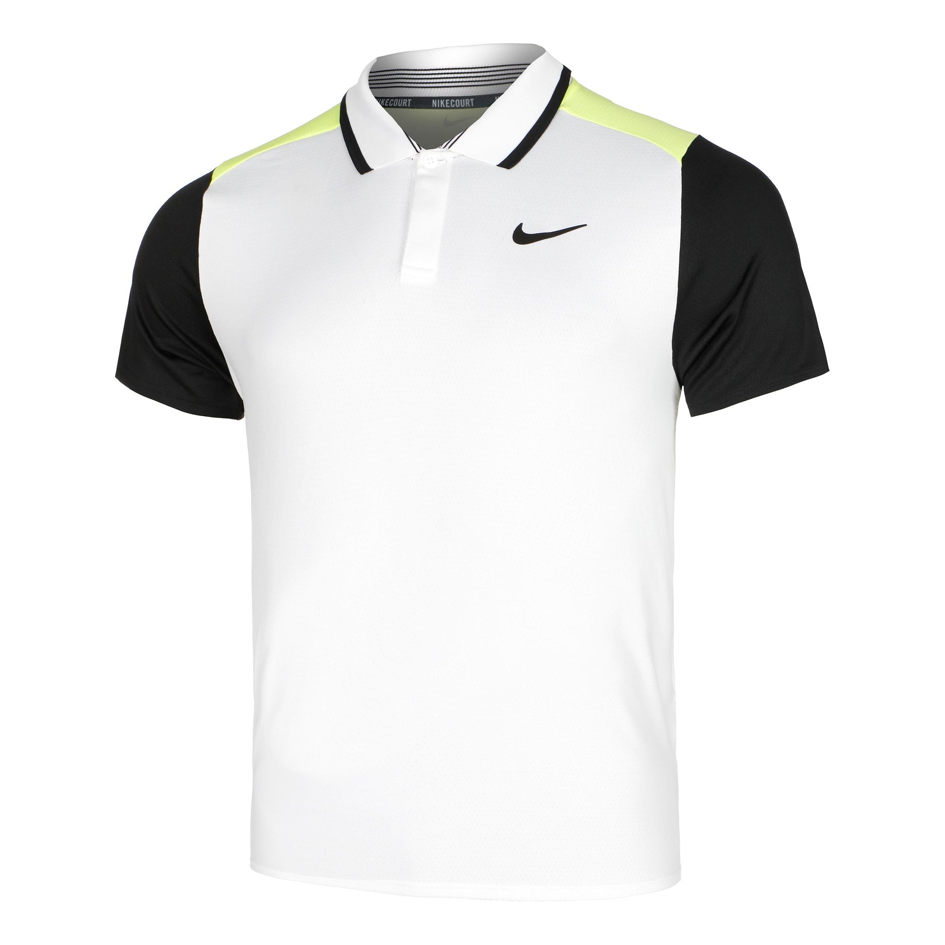 Nike Court Dri-Fit Advantage Polo Herren - weiß, schwarz