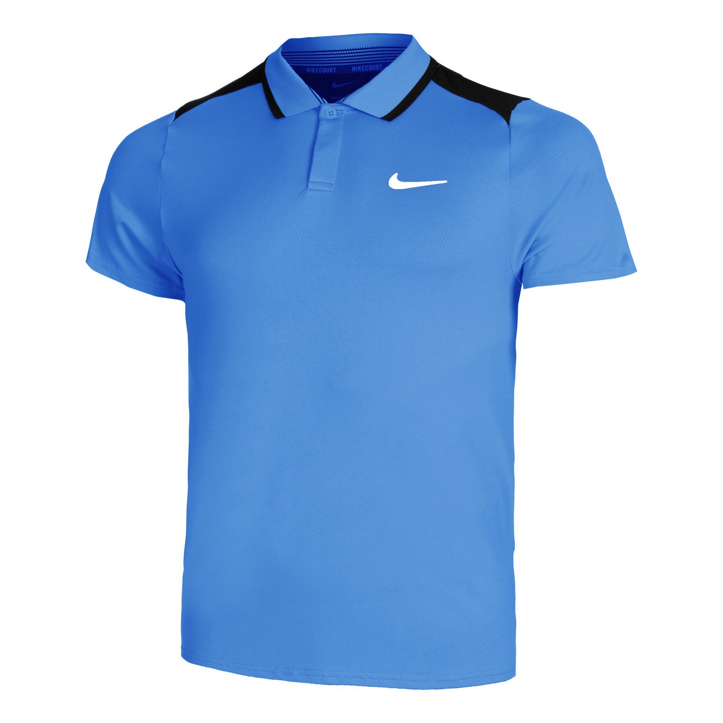 Nike Court Dri-Fit Advantage Polo Herren - blau, schwarz