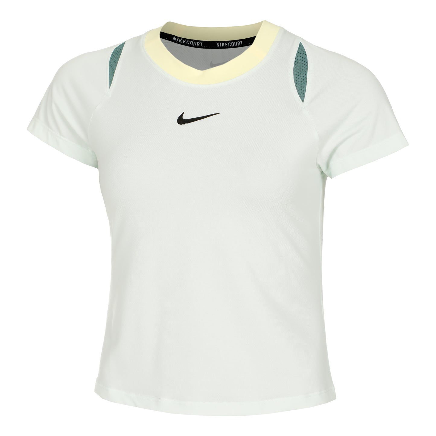 Nike Court Dri-Fit Advantage T-Shirt Damen - hellgrün,
