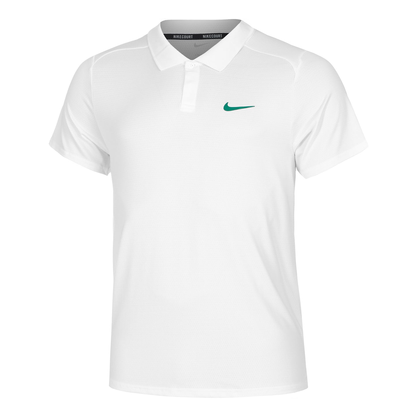 Nike Dri-Fit Court Advantage Polo Herren-Weiß,Grün