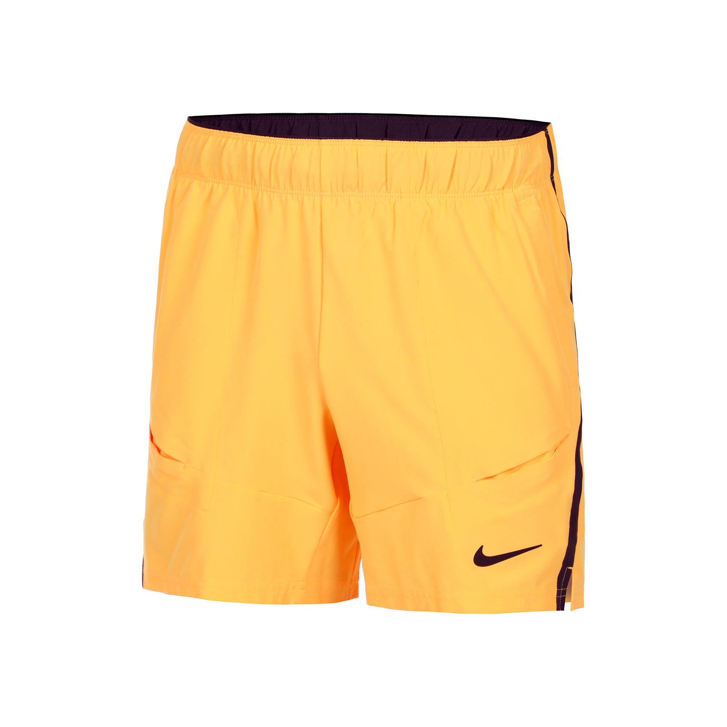 Nike Court Dri-Fit Advantage  7in Shorts Herren - orange, schwarz