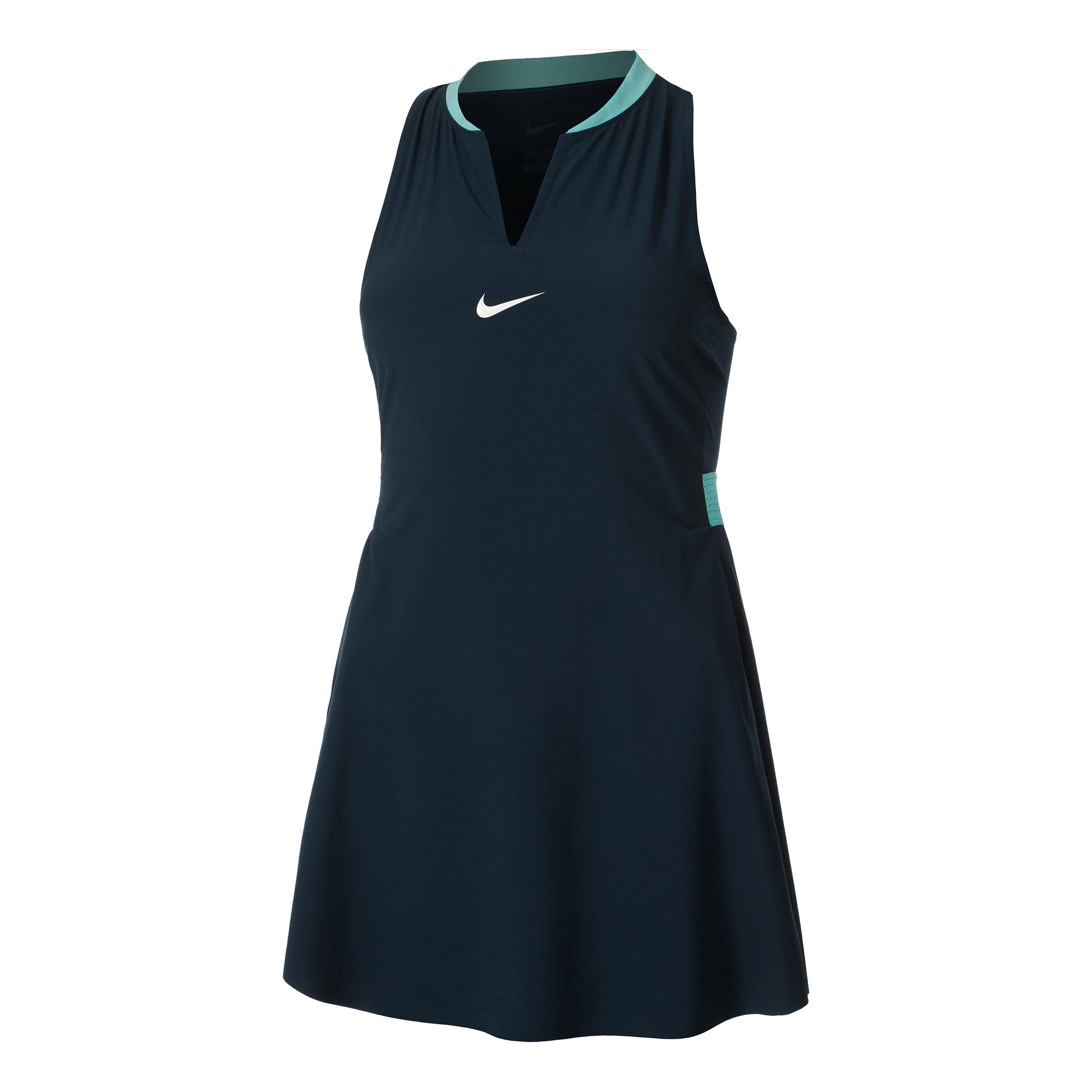 Nike Dri-Fit Kleid Damen - dunkelblau, türkis
