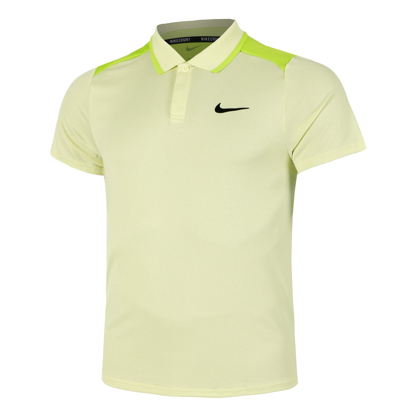 Nike Court Dri-Fit Advantage Polo Herren - gelb,