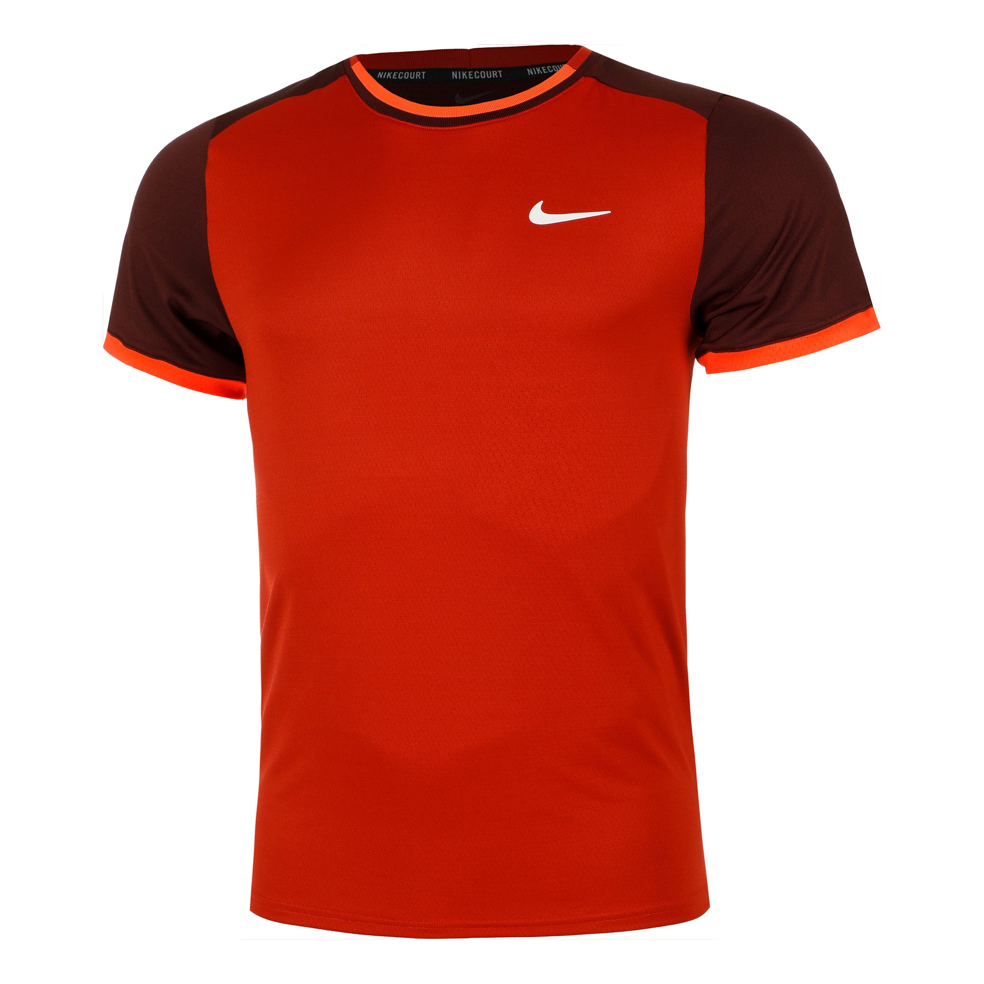 Nike Court Dri-Fit Advantage T-Shirt Herren - rot,