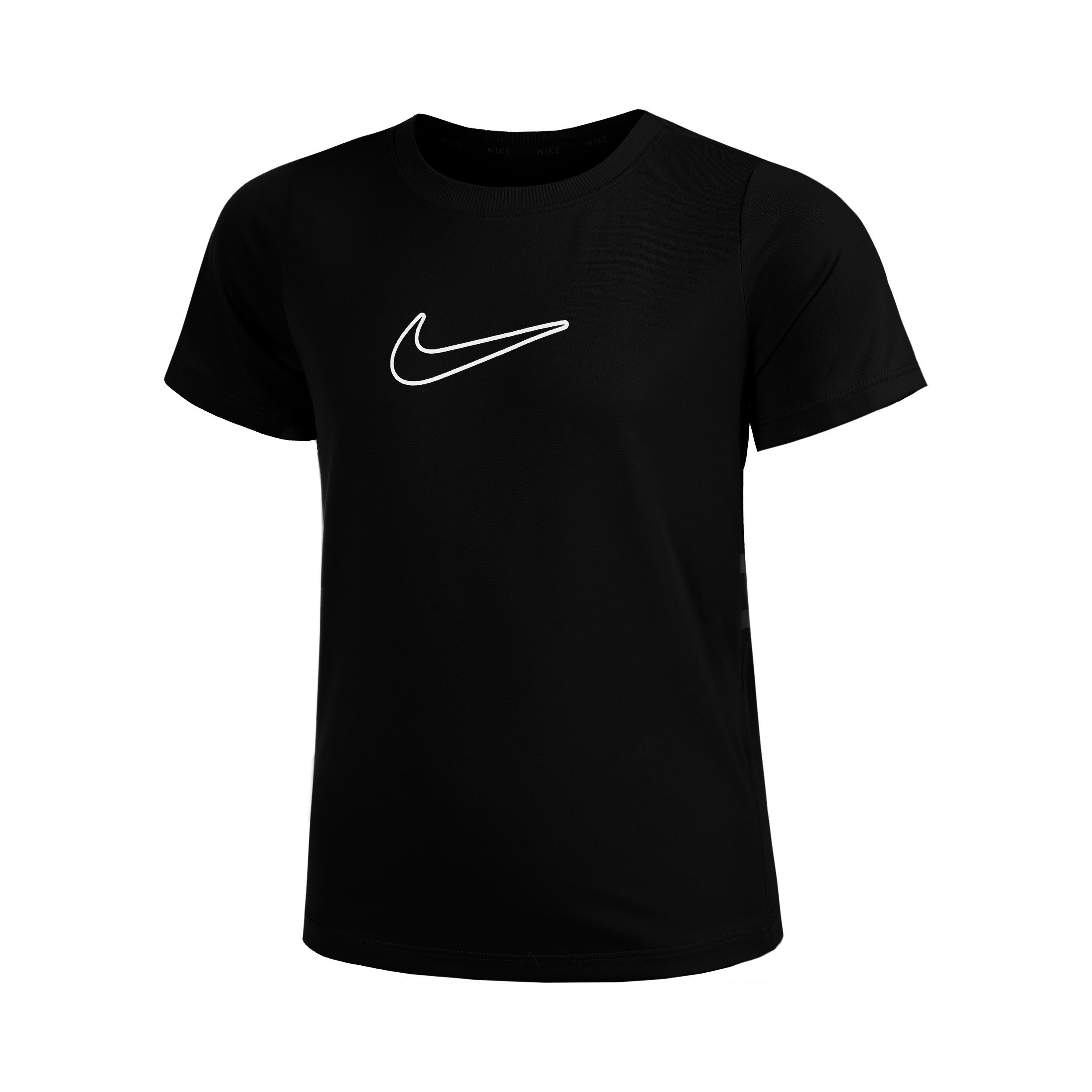 Nike Dri-Fit One STD T-Shirt Mädchen-Schwarz