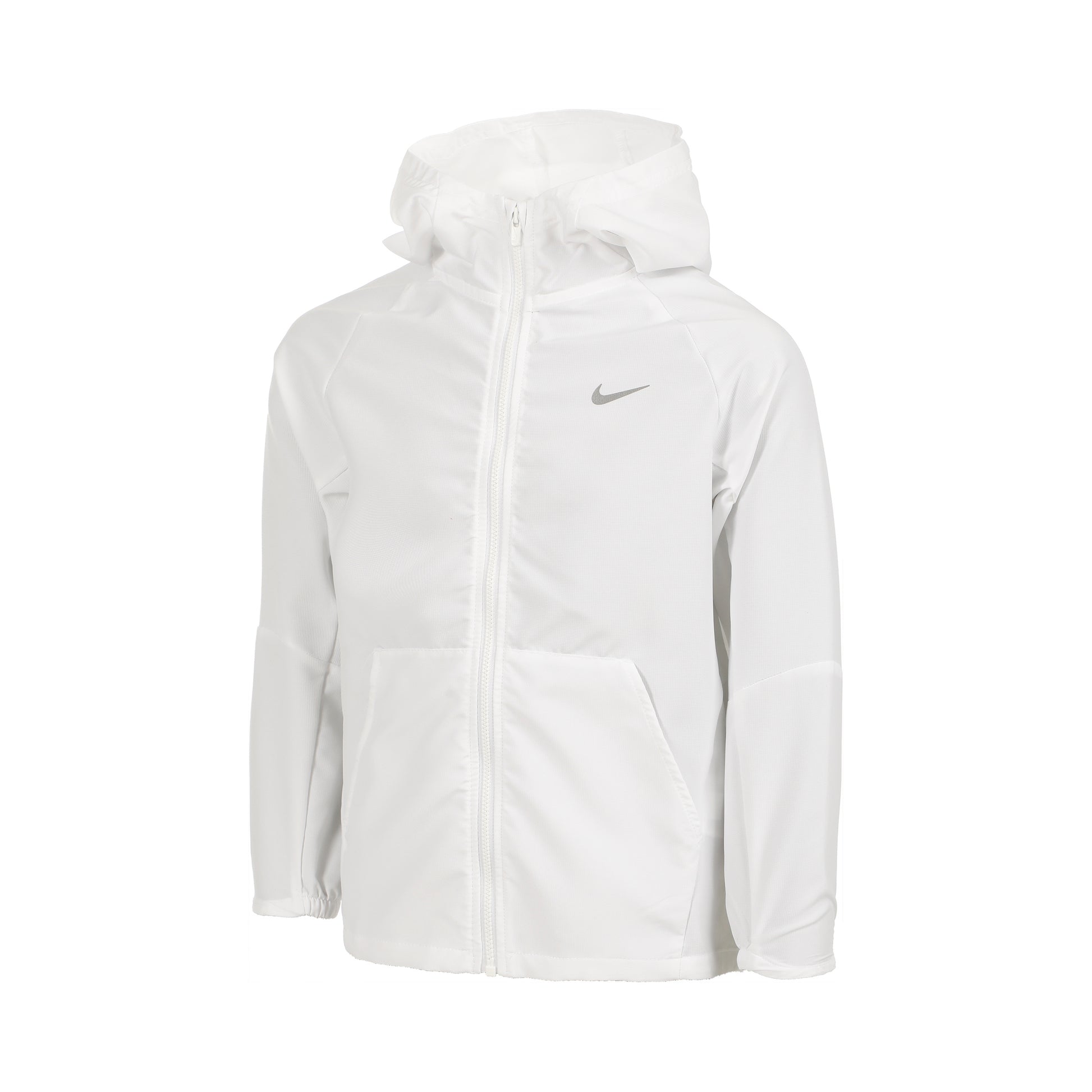 Nike Dri-Fit UV Woven Trainingsjacke Kinder - weiß,