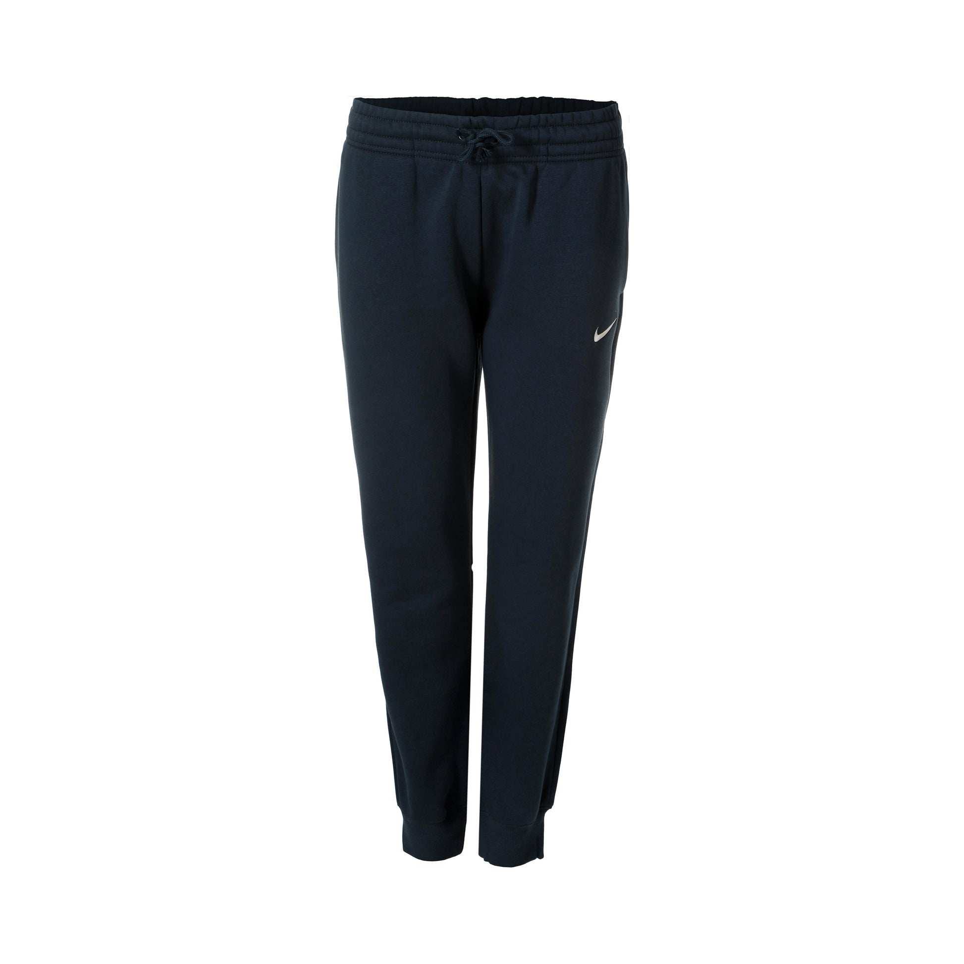 Nike Phoenix Fleece Mid Rise Trainingshose Damen - dunkelblau, grau