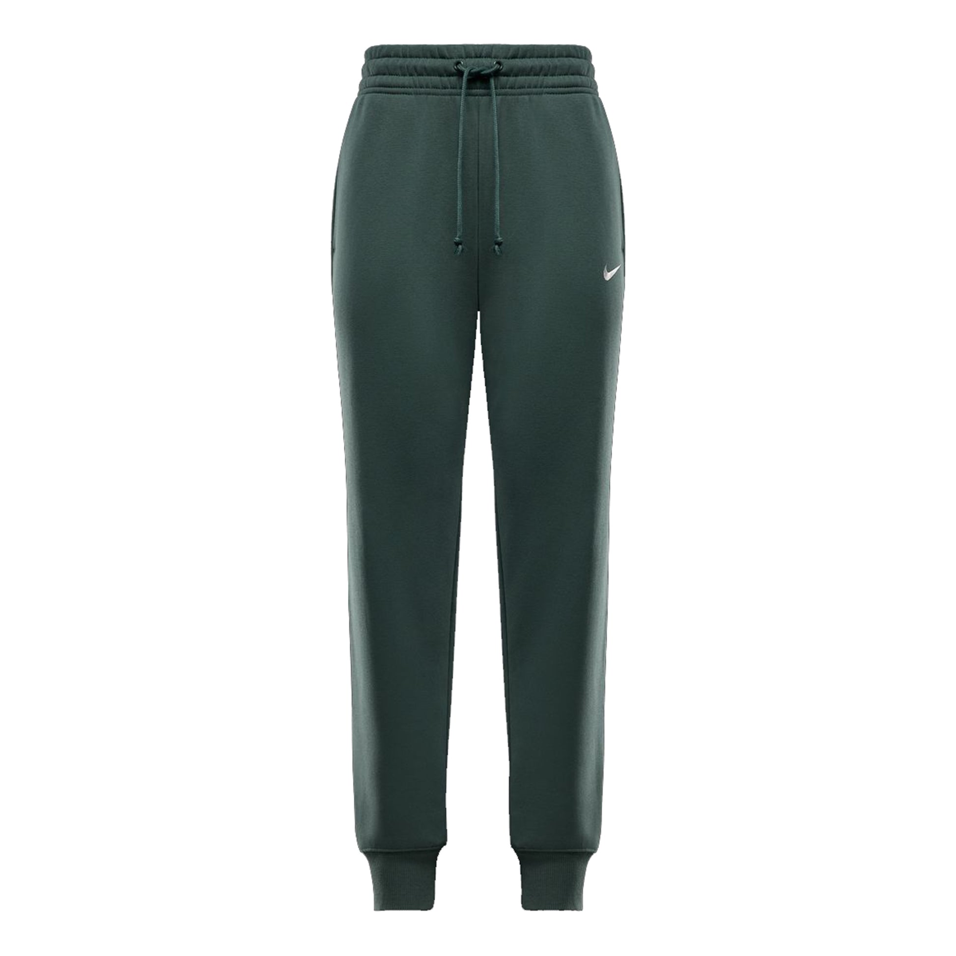 Nike Phoenix Fleece Mid Rise Trainingshose Damen - grün,