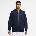 Club Bb Full-Zip Sweatjacke Herren - dunkelblau