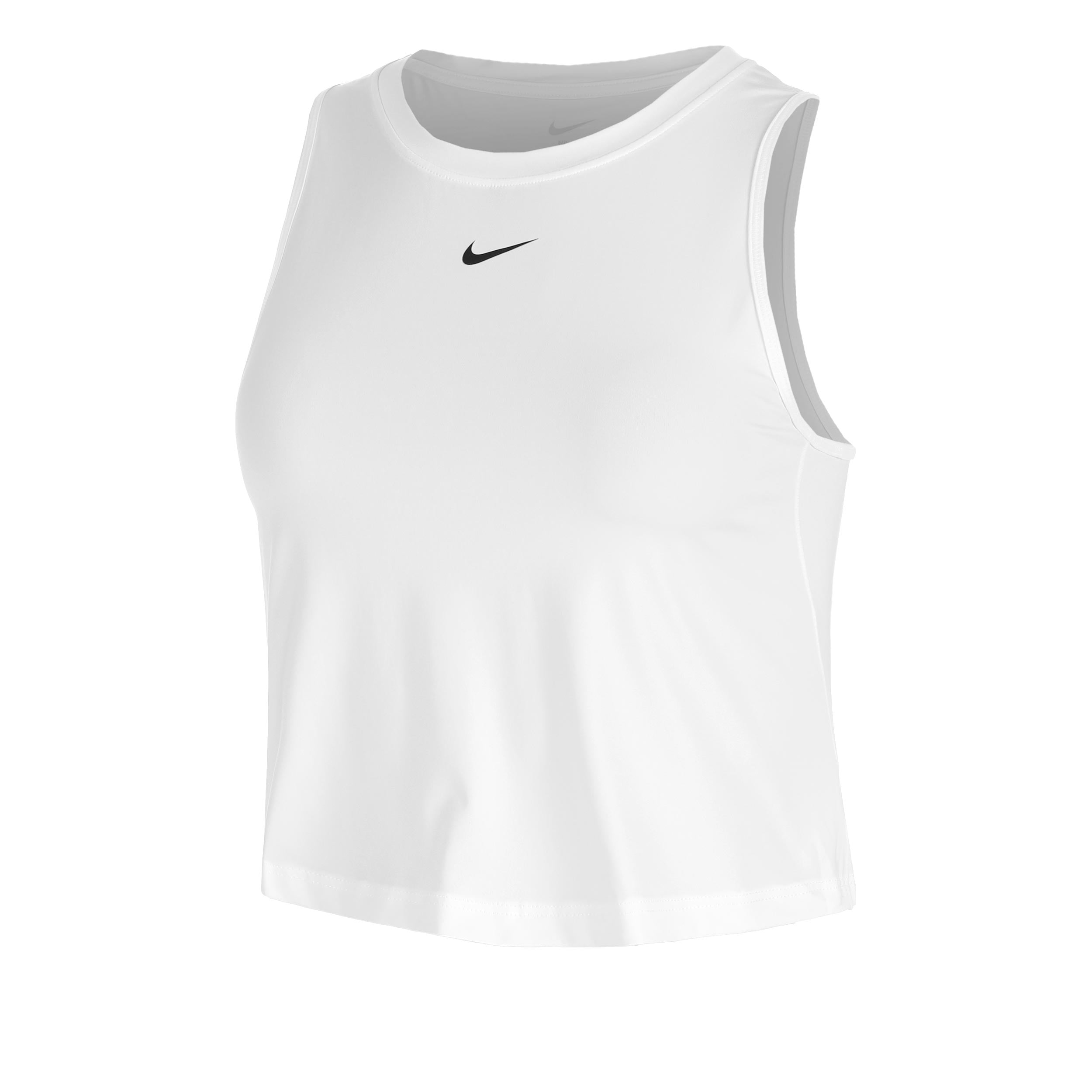 Nike One Classic Dri-FIT Crop Tank-Top Damen-Weiß
