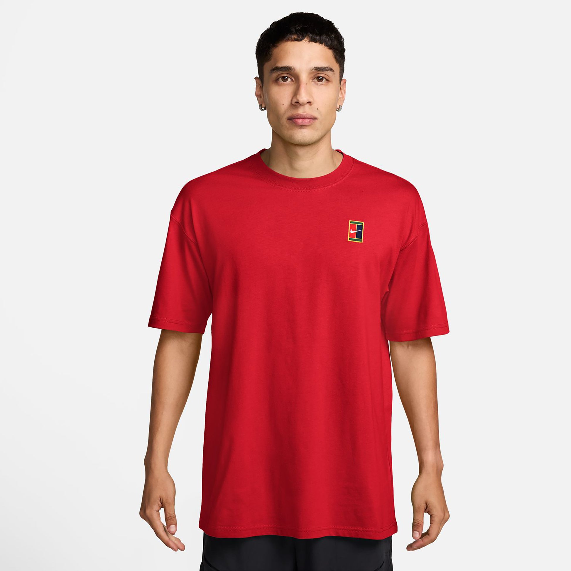 Nike Court M90 Oc T-Shirt Herren-Rot