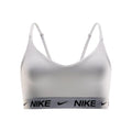 Dri-Fit INDY Light Support Sport-BH Damen - weiß, schwarz