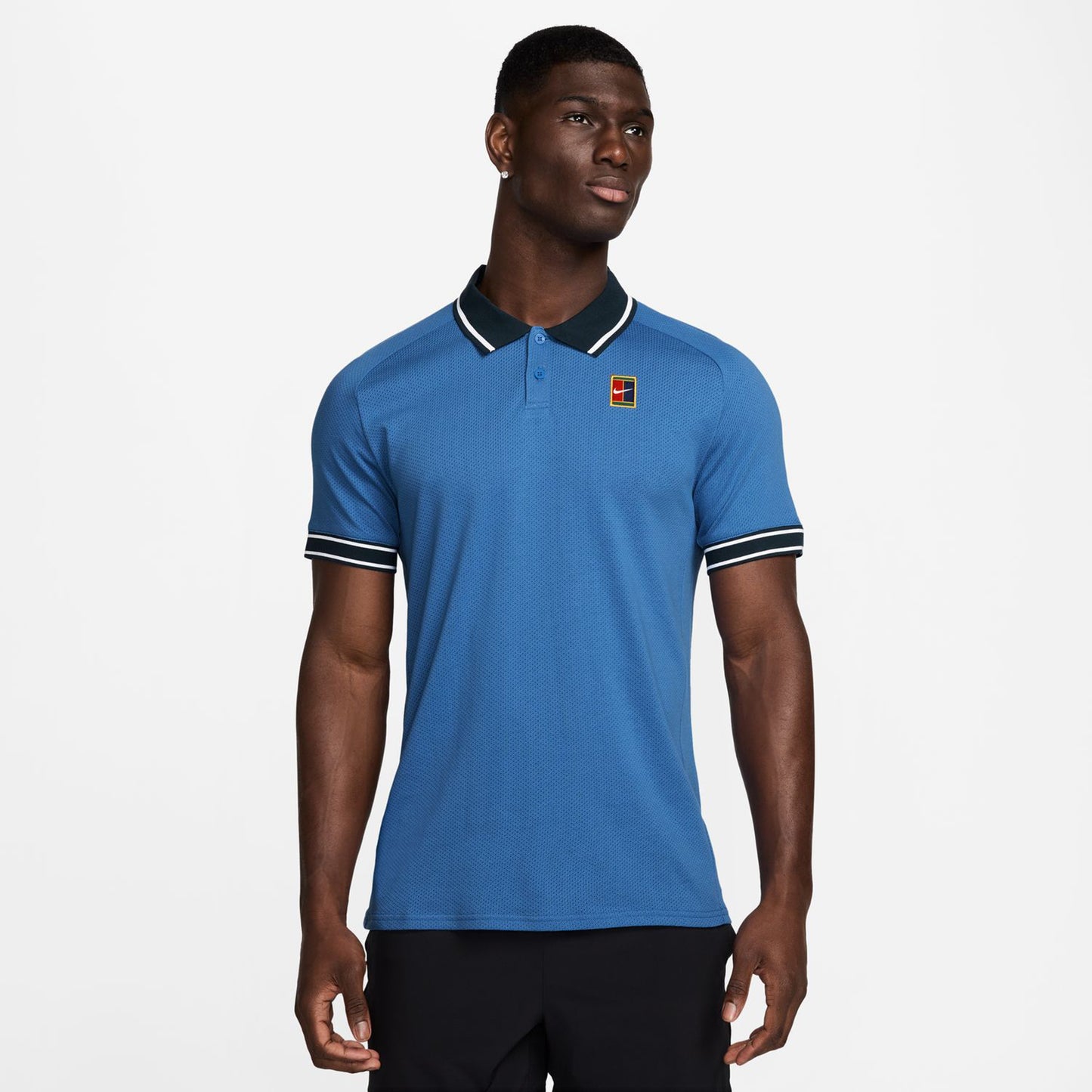 Nike Court Heritage Polo Herren - blau, dunkelblau
