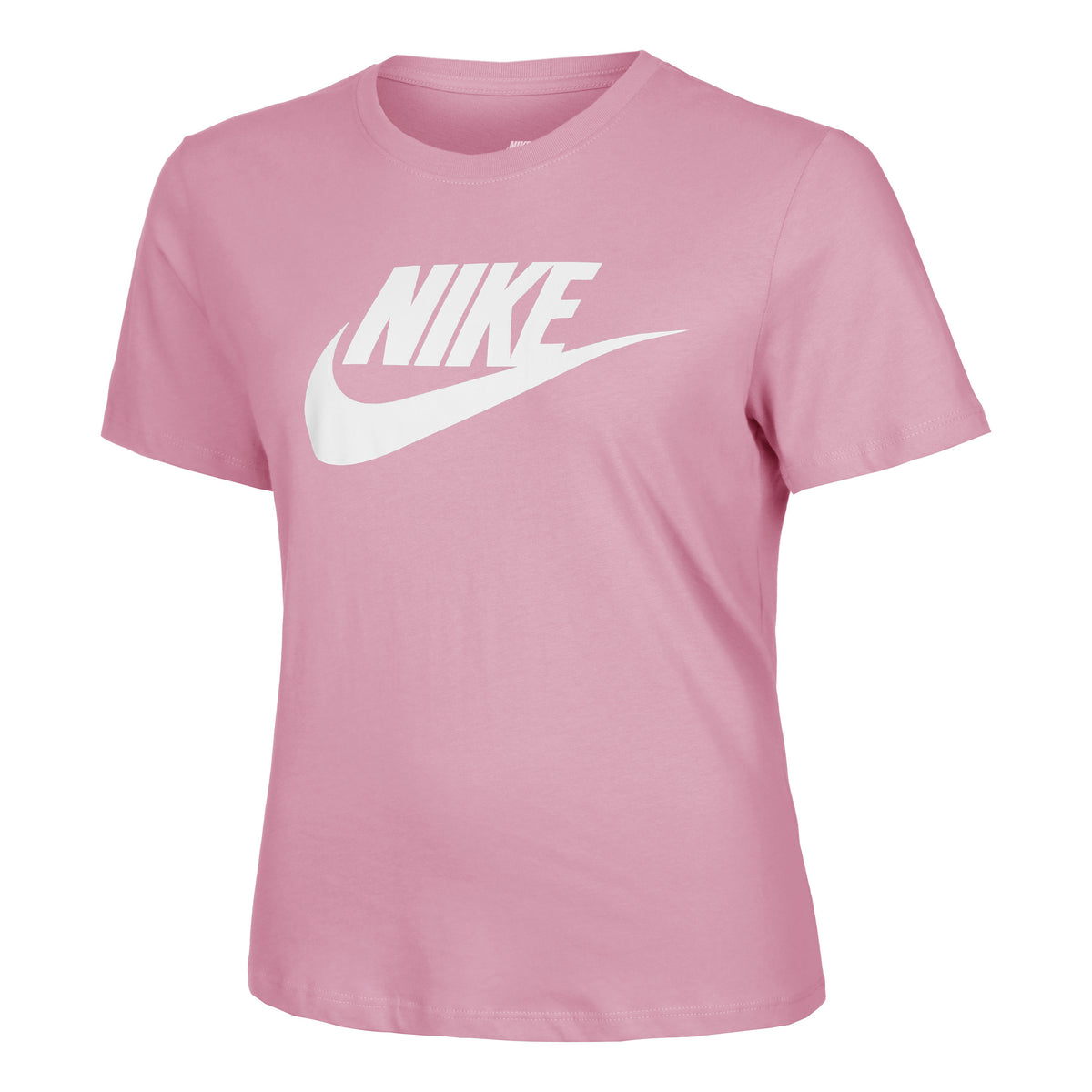 Nike New Sportswear Essential Icon Futura T-Shirt Damen - pink,