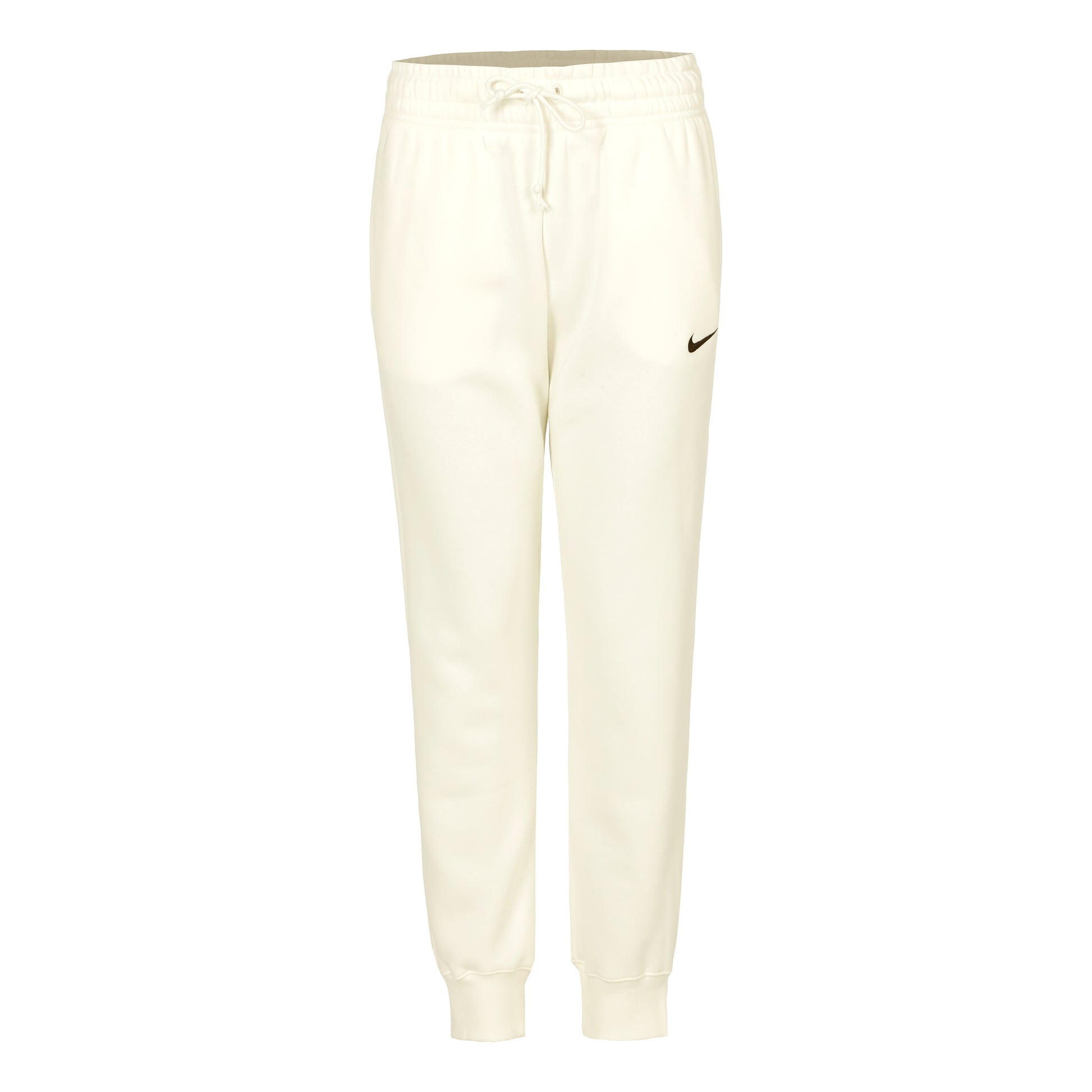 Nike Phoenix Fleece Trainingshose Damen-Creme,Schwarz