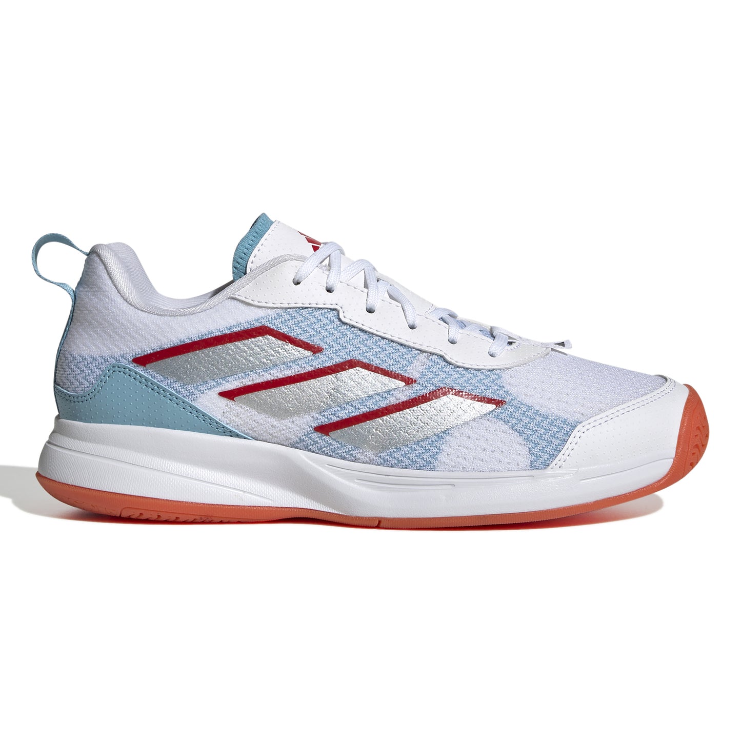 adidas Avaflash Allcourtschuh Damen - weiß, hellblau