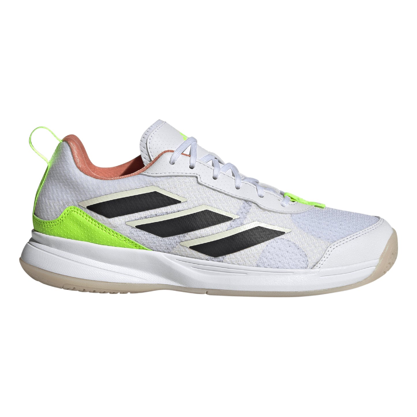 adidas Avaflash Allcourtschuh Damen - weiß, neongrün