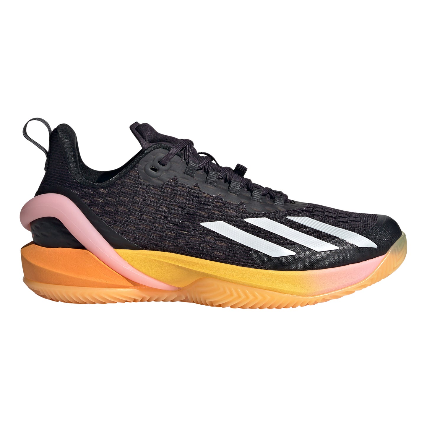 adidas adizero Cybersonic Sandplatzschuh Damen - schwarz, orange