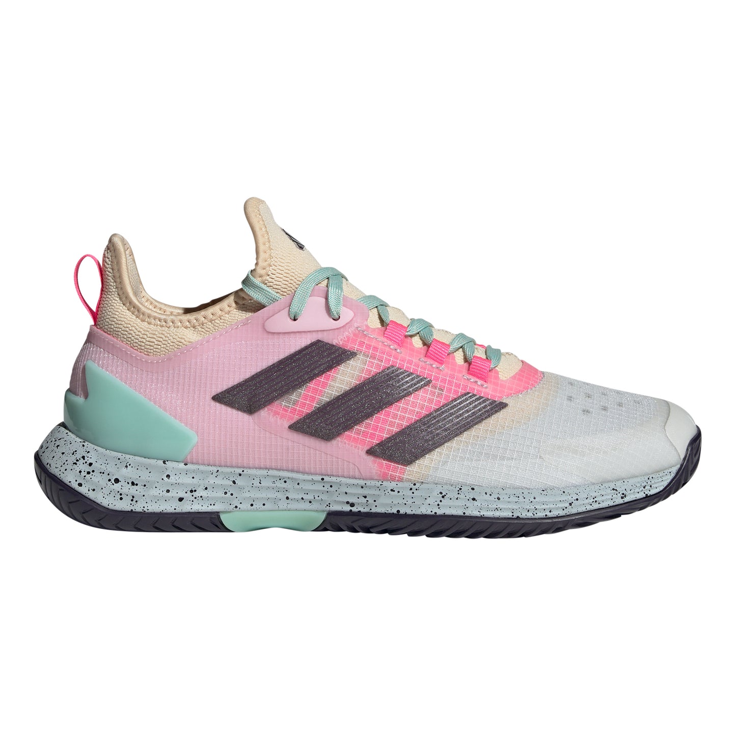 adidas adizero Ubersonic 4.1 Allcourtschuh Herren - weiß, pink