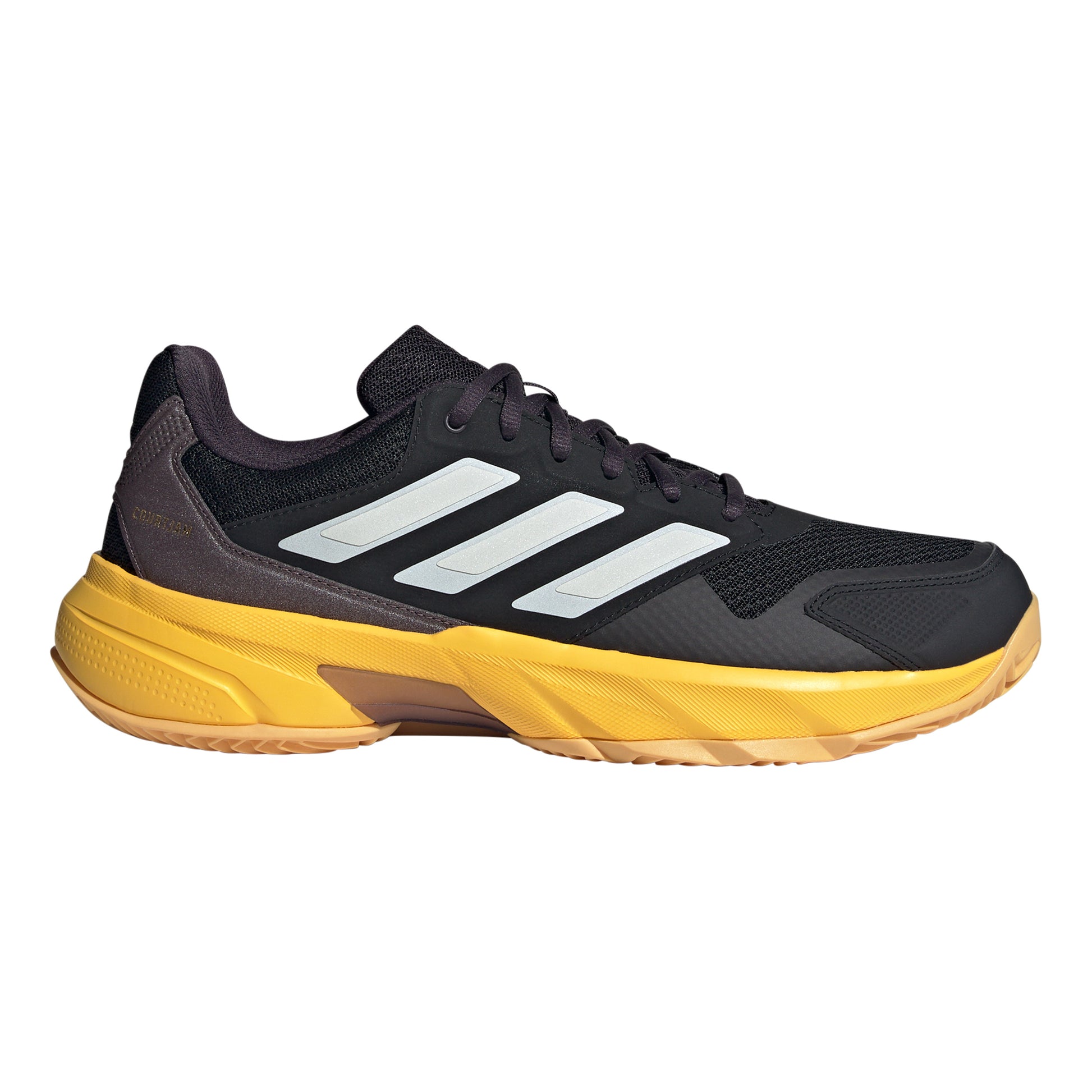 adidas CourtJam Control 3 Allcourtschuh Herren - orange, schwarz