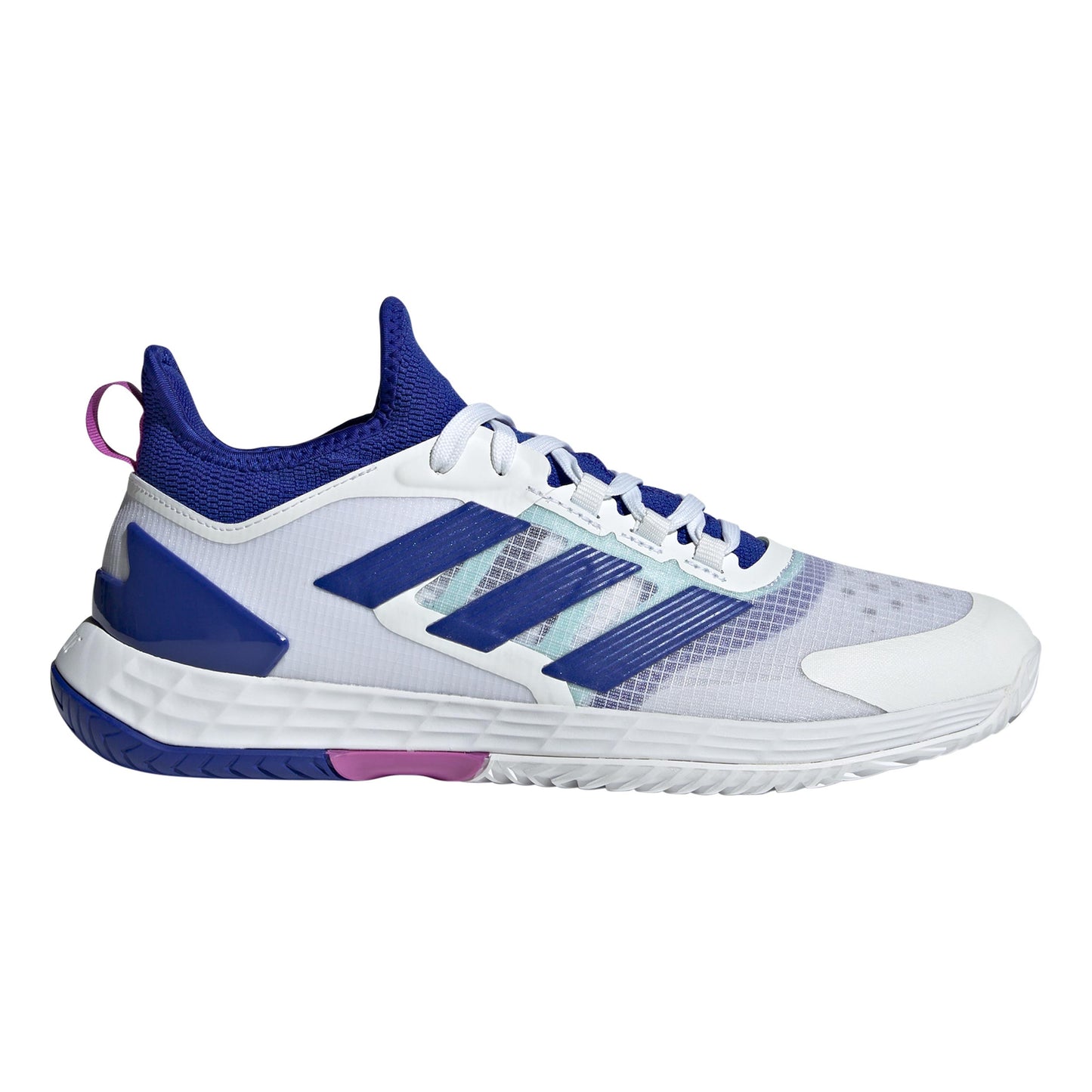 adidas adizero Ubersonic 4.1 Allcourtschuh Herren - weiß, blau