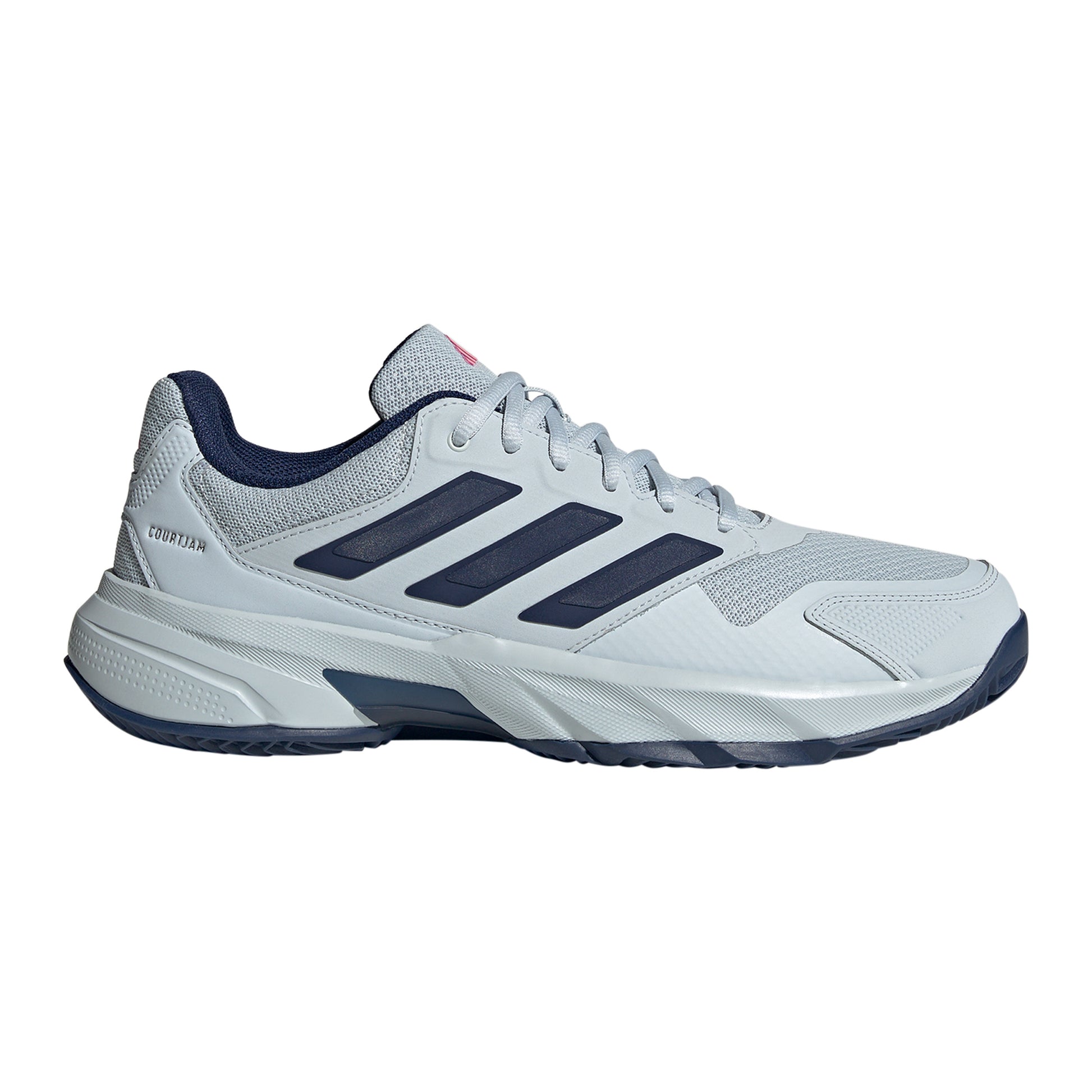 adidas CourtJam Control 3 Allcourtschuh Herren - hellgrau, dunkelblau
