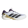 Adizero Ubersonic 5 Allcourtschuh Herren - weißaluminium, gold