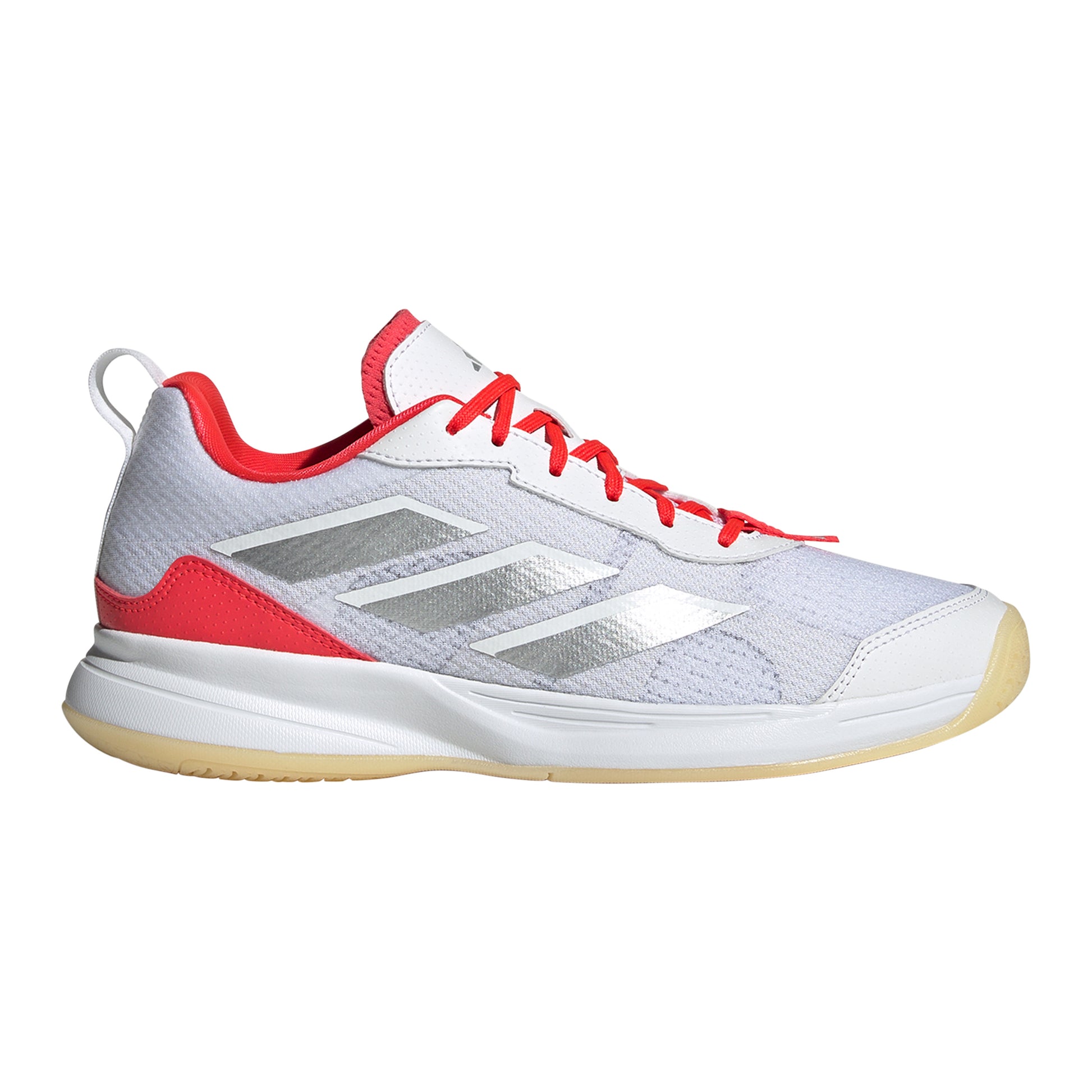 adidas Avaflash Allcourtschuh Damen - weiß, rot
